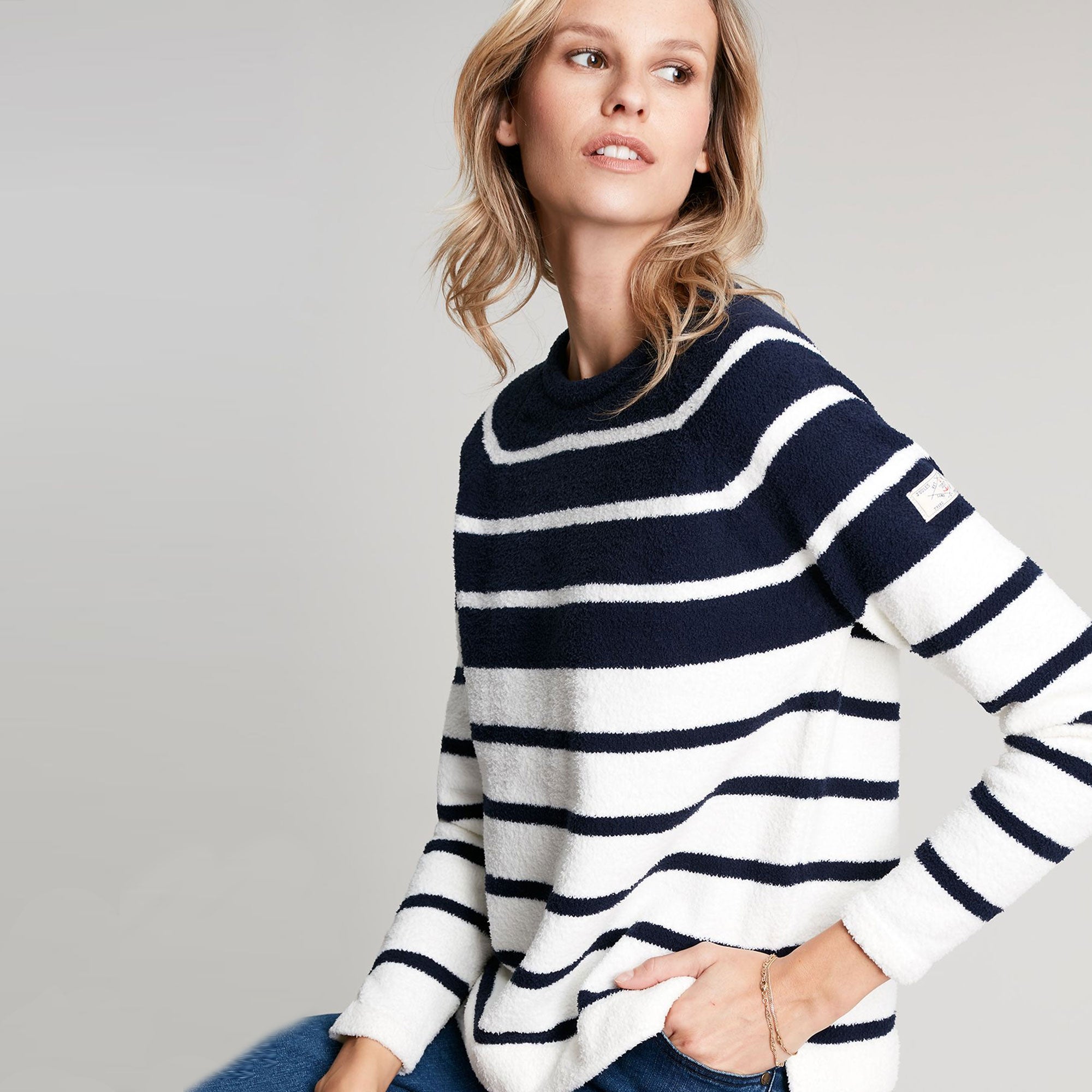 Joules Ladies Seaport Chenille Raglan Jumper