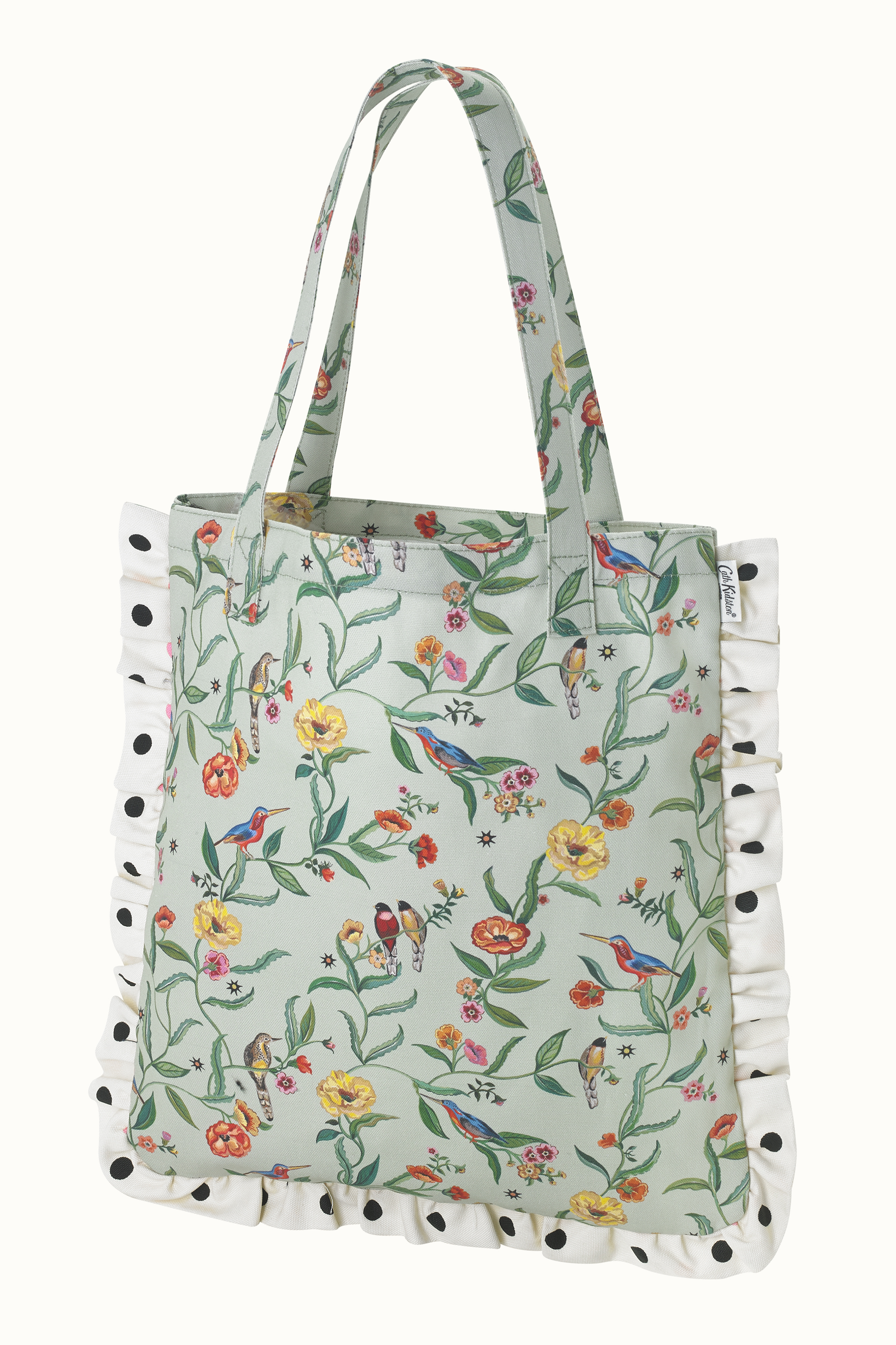 Summer Birds Frill Tote