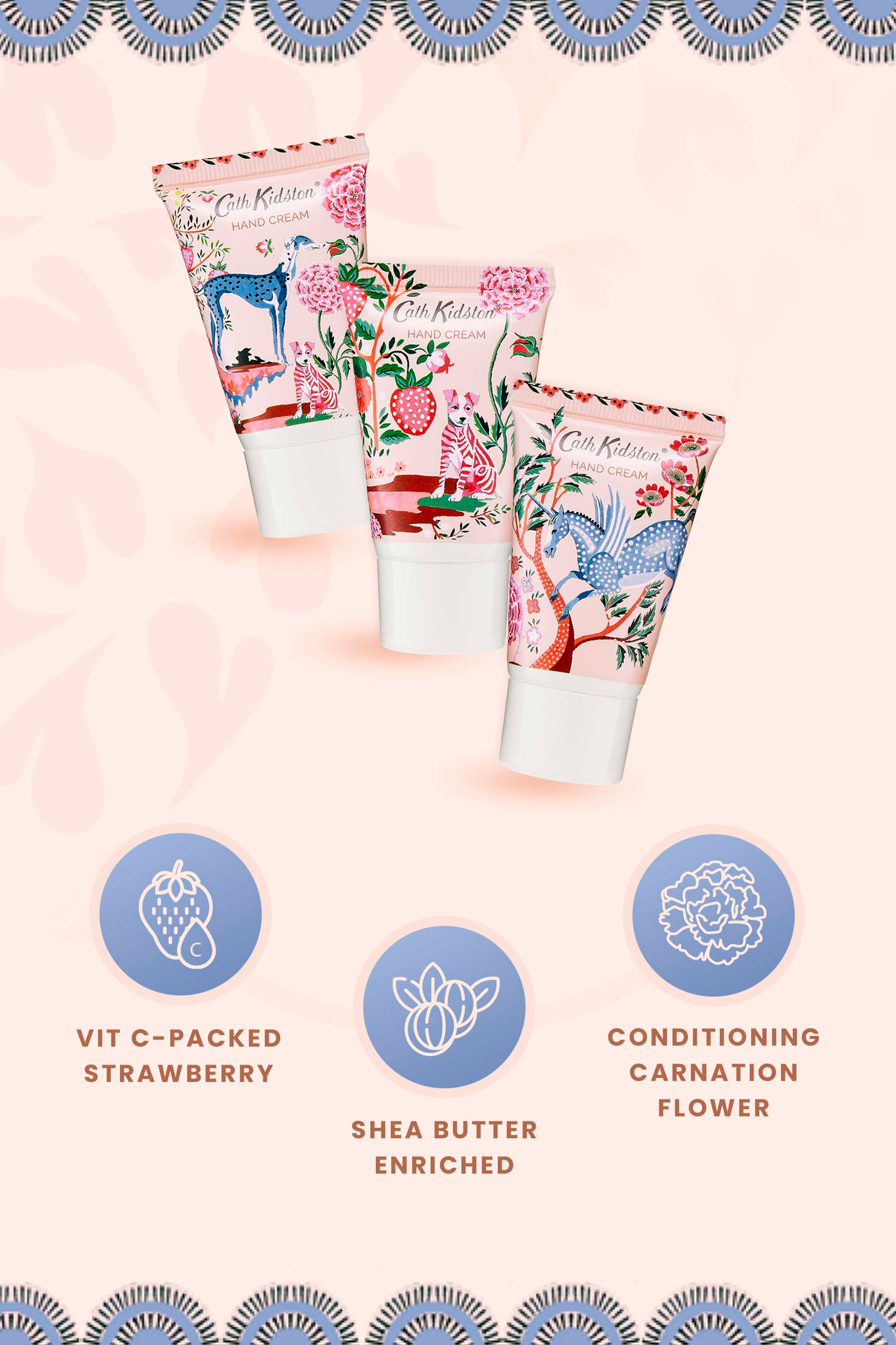 Painted Kingdom Handcream Trio