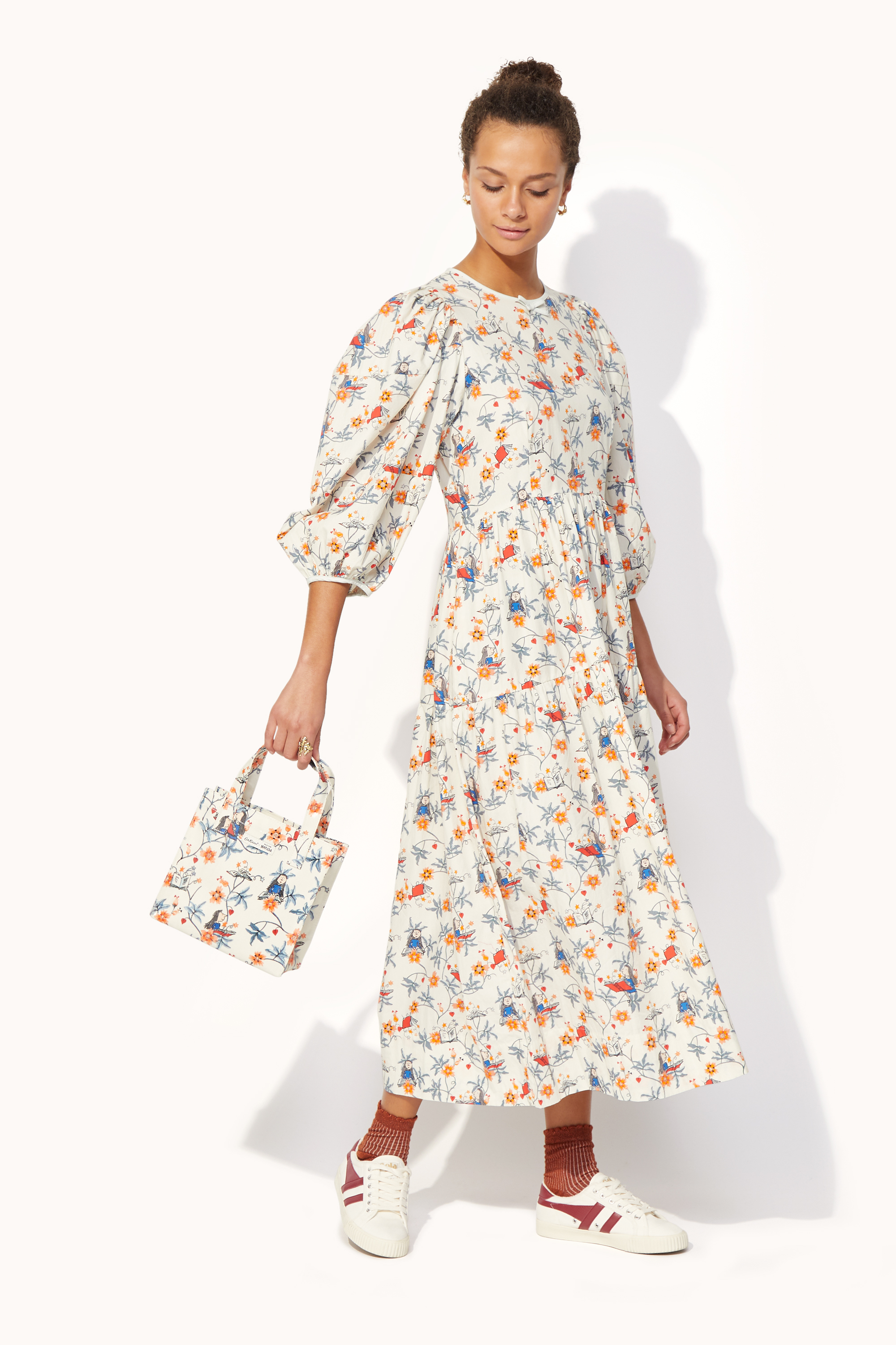 Matilda Firework Floral Small Bookbag