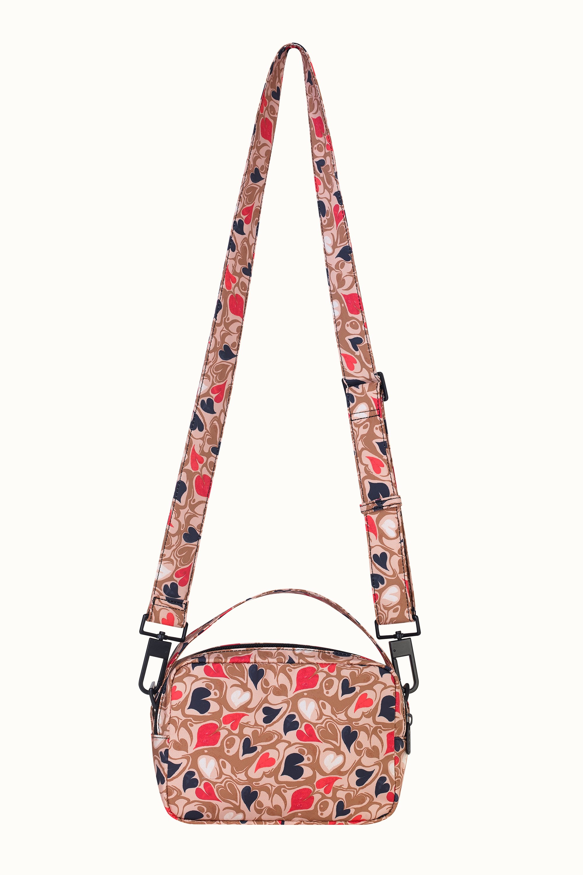 Marble Hearts Ditsy The Heartly Cross Body