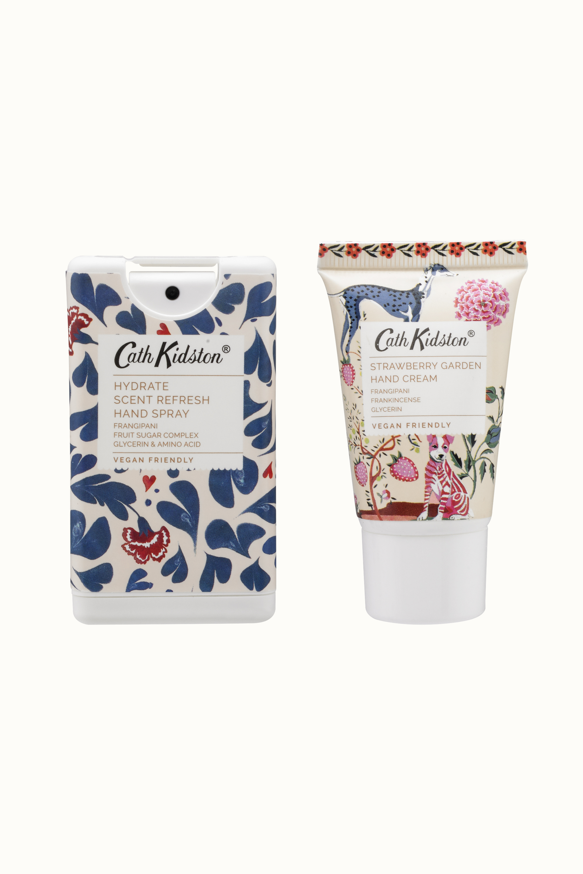 Strawberry Garden Hand Sanitiser & Cream Gift Set