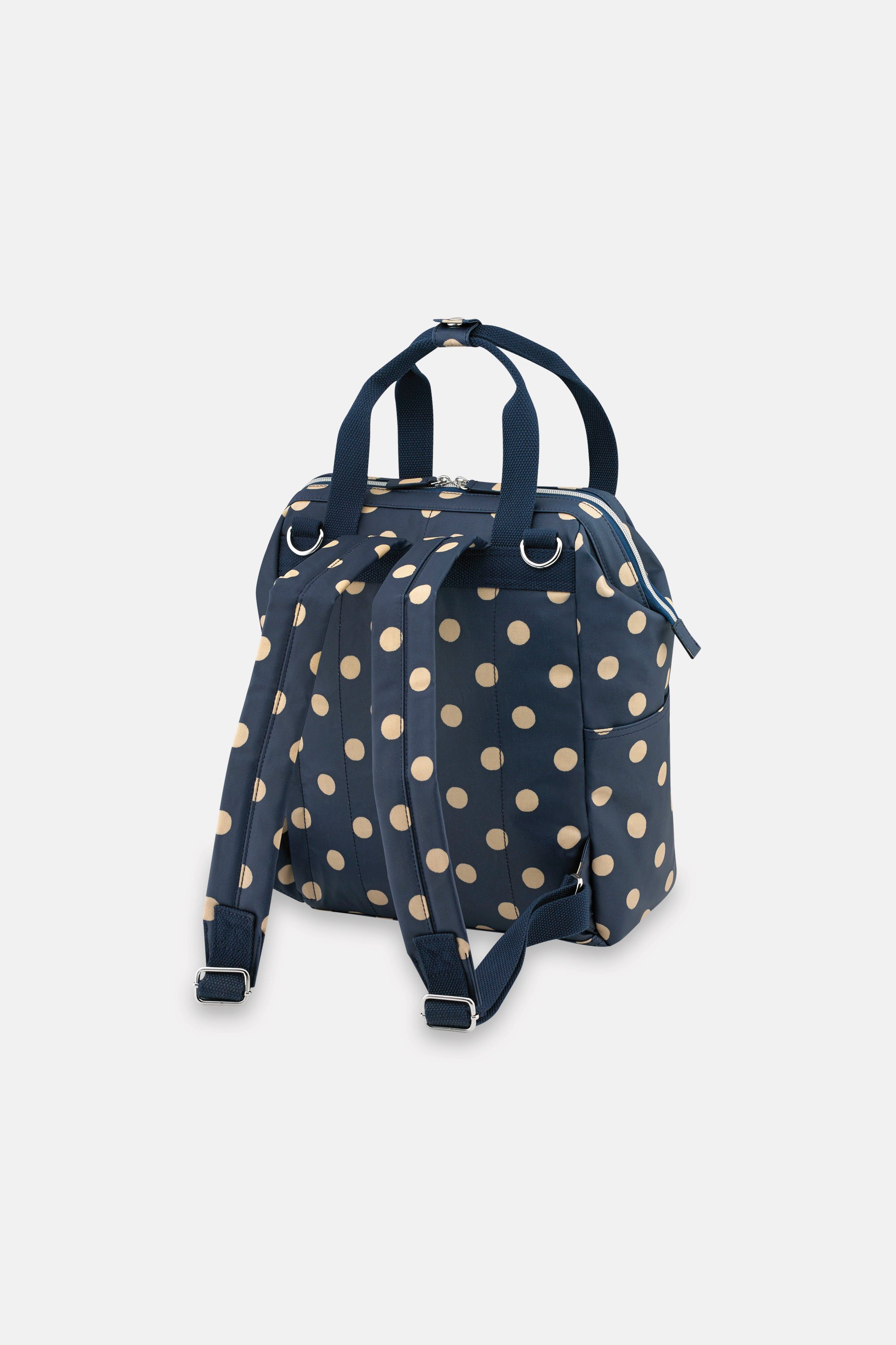 Button Spot Backpack Baby Changing Bag