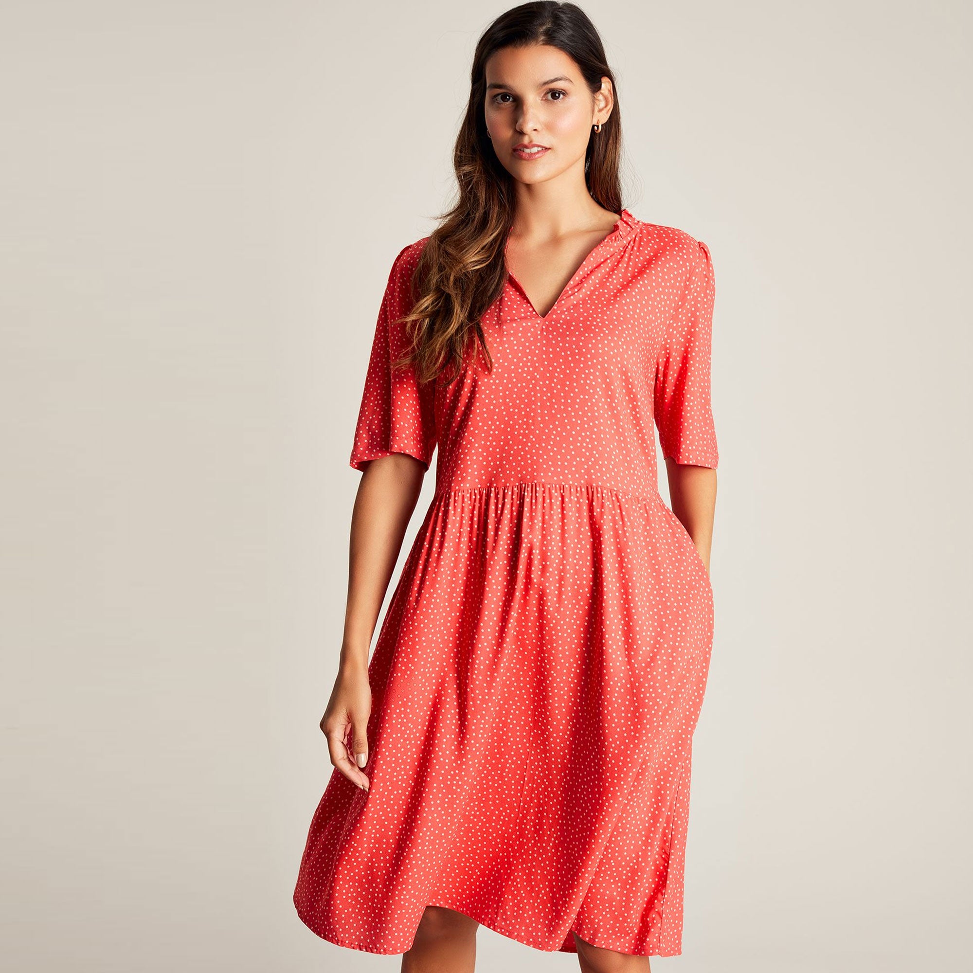Joules Ladies Lotty Frill Short Dress