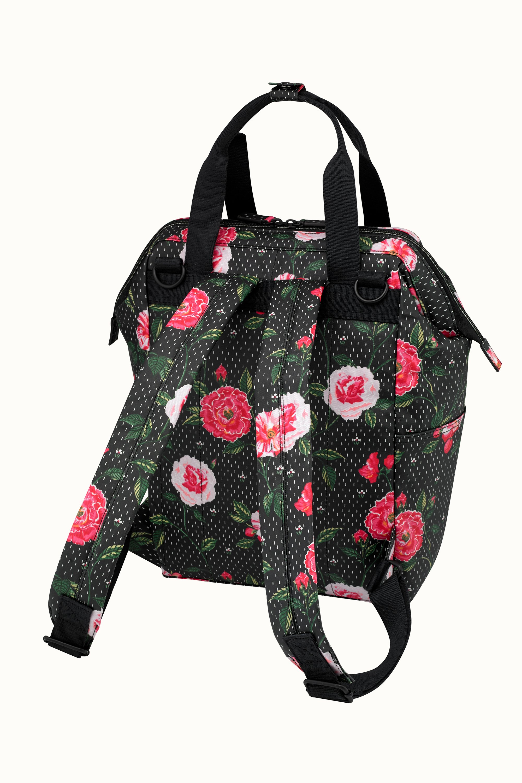 Tea Rose Backpack Nappy Changing Bag