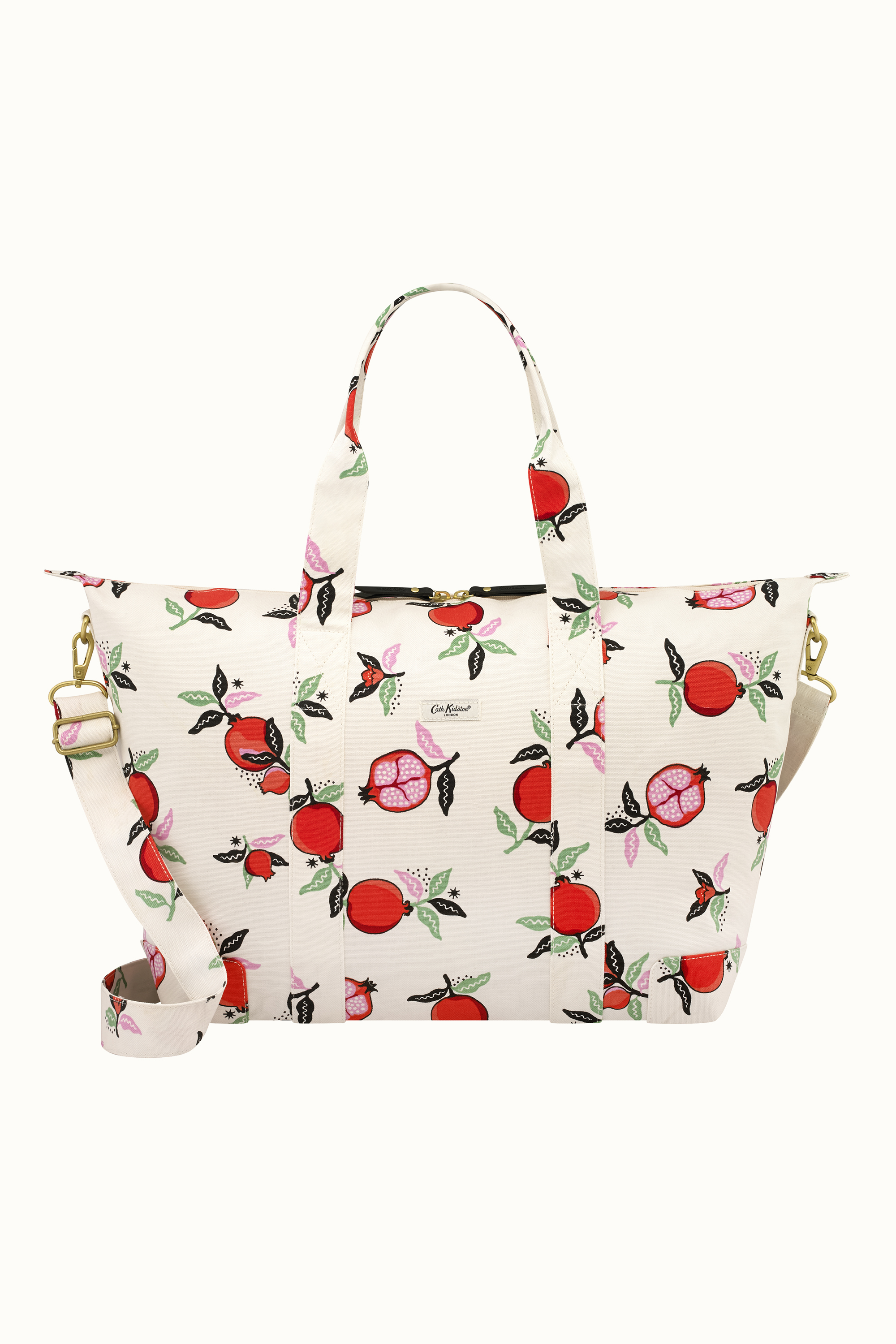 Pomegranate Foldaway Overnight Bag
