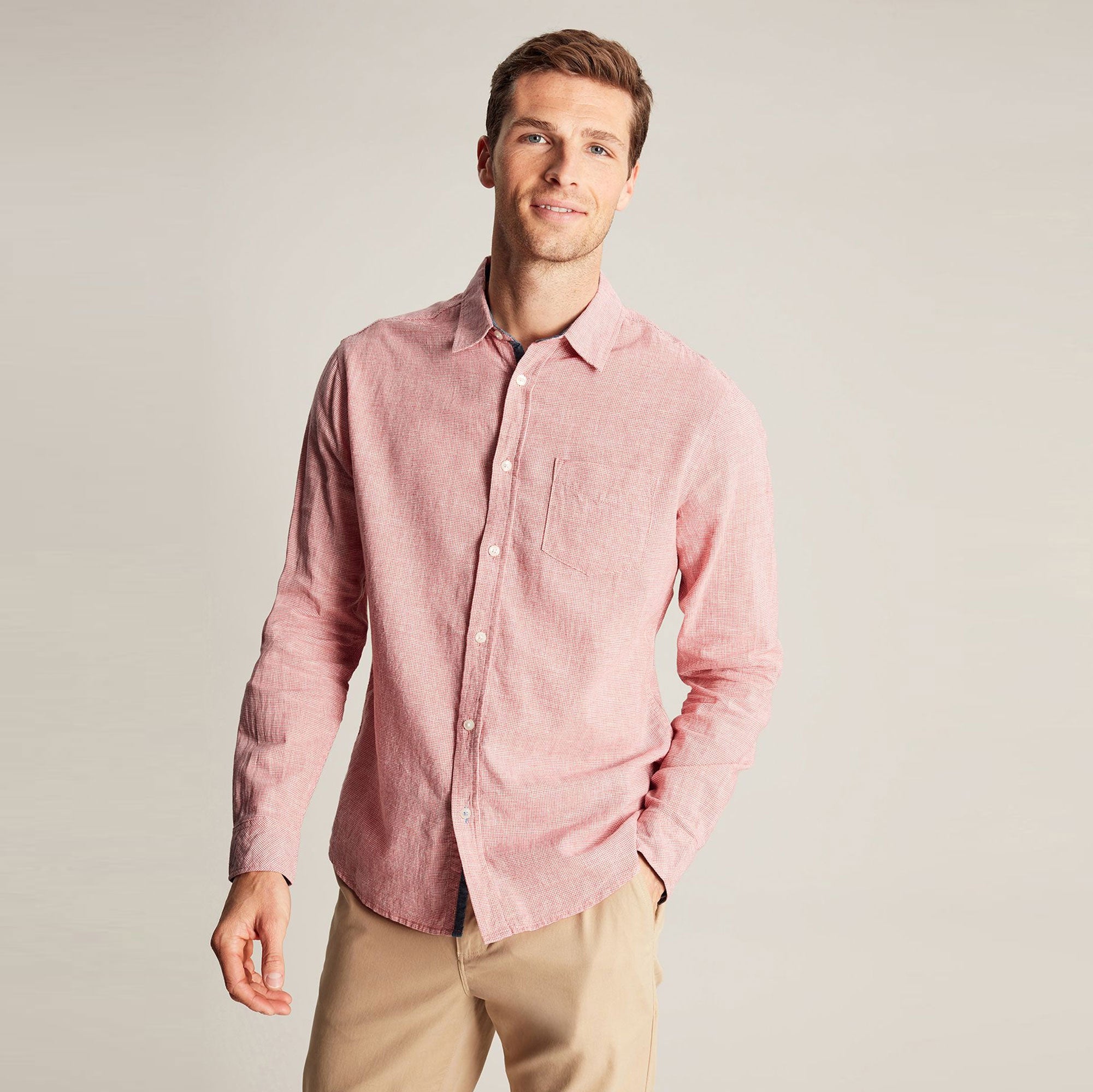 Joules Mens Tilford Linen Shirt