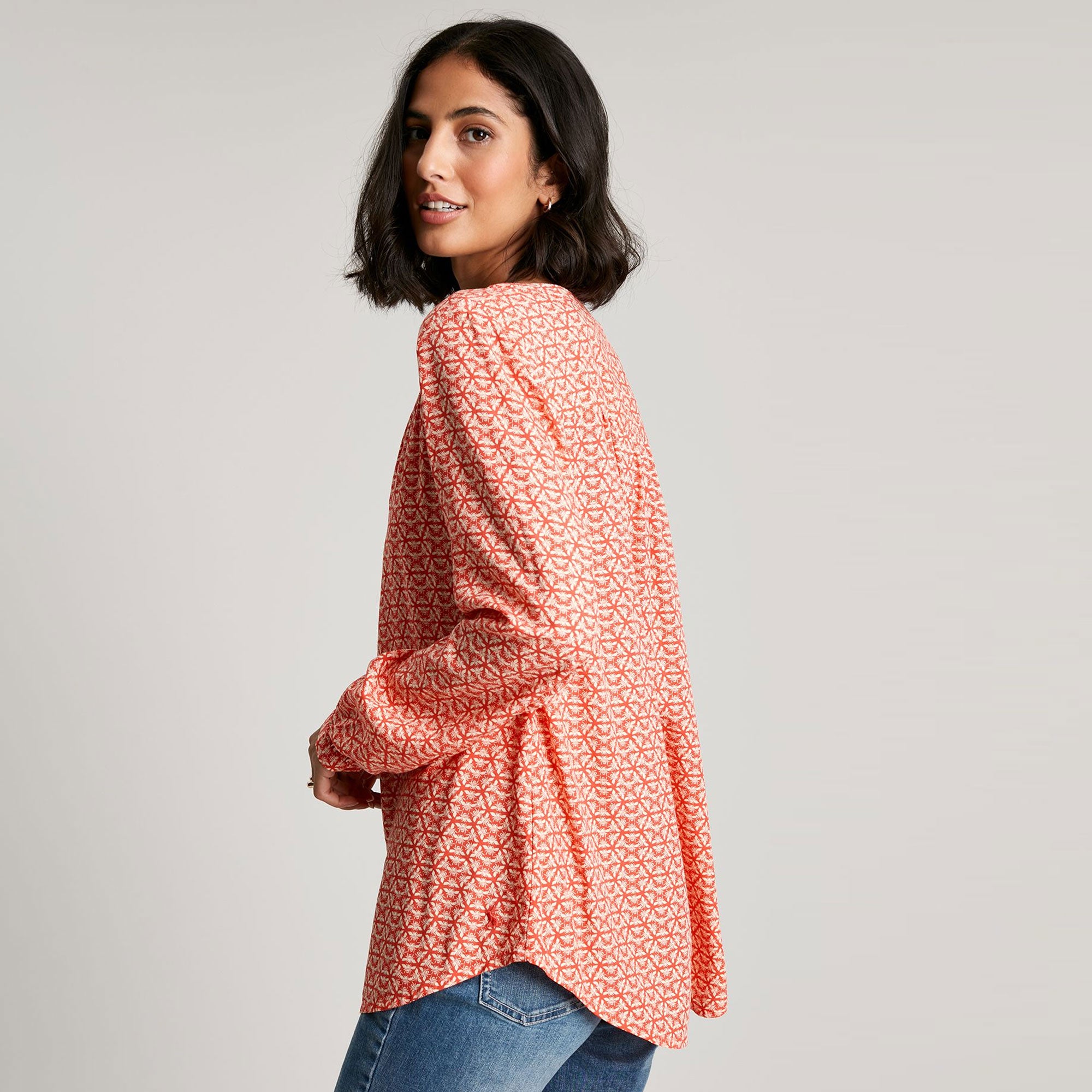 Joules Ladies Georgia Pop Over Top