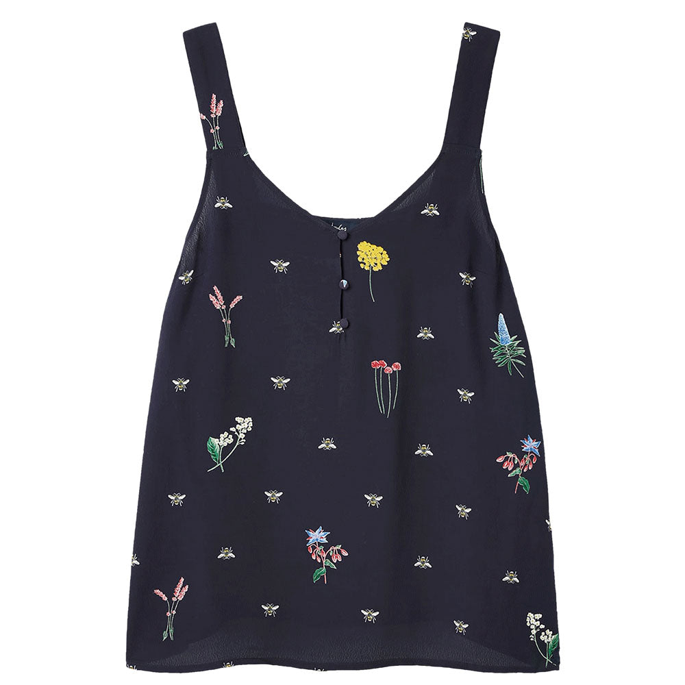 Joules Ladies Kyra Print V Neck Cami