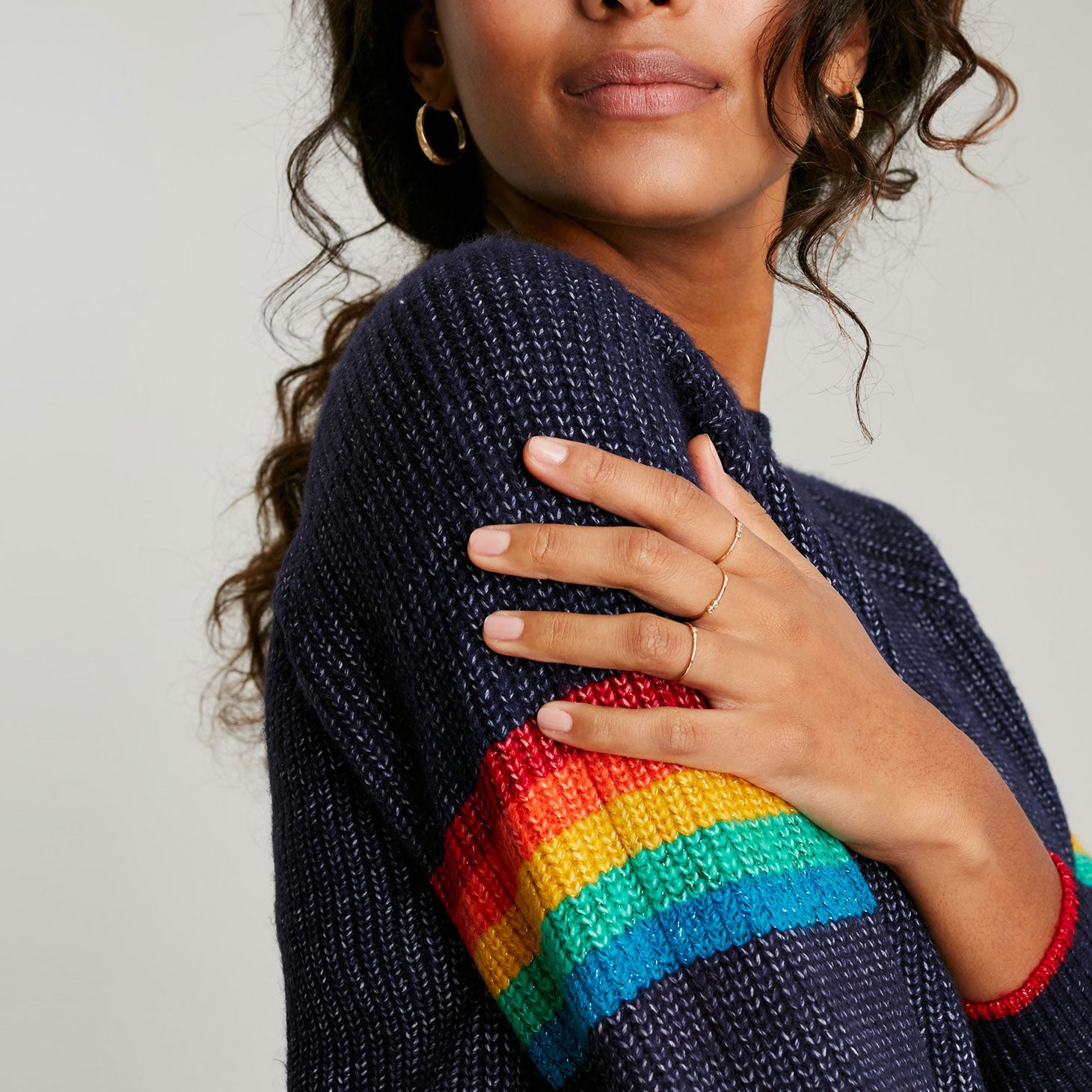 Joules Ladies Anna Balloon Sleeve Jumper