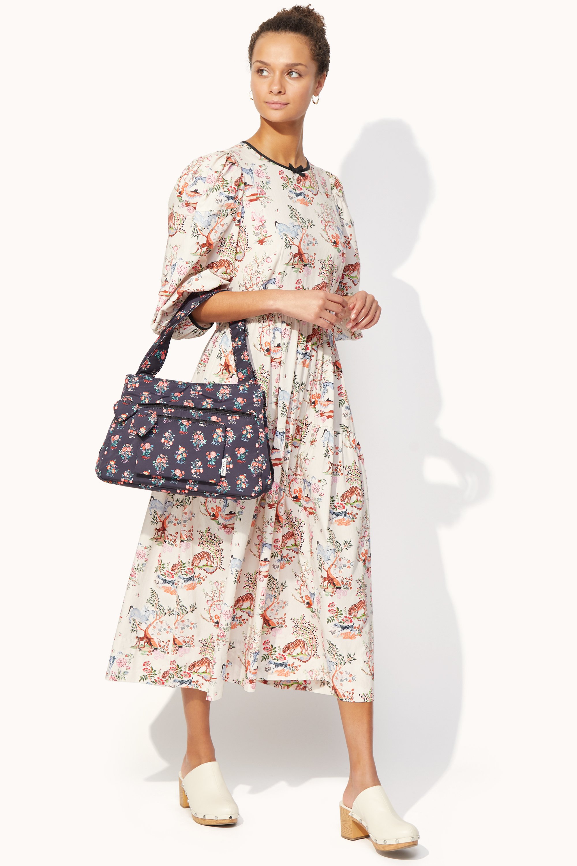 Kingdom Posey Small Recycled Rose Medium Shoulder Bag