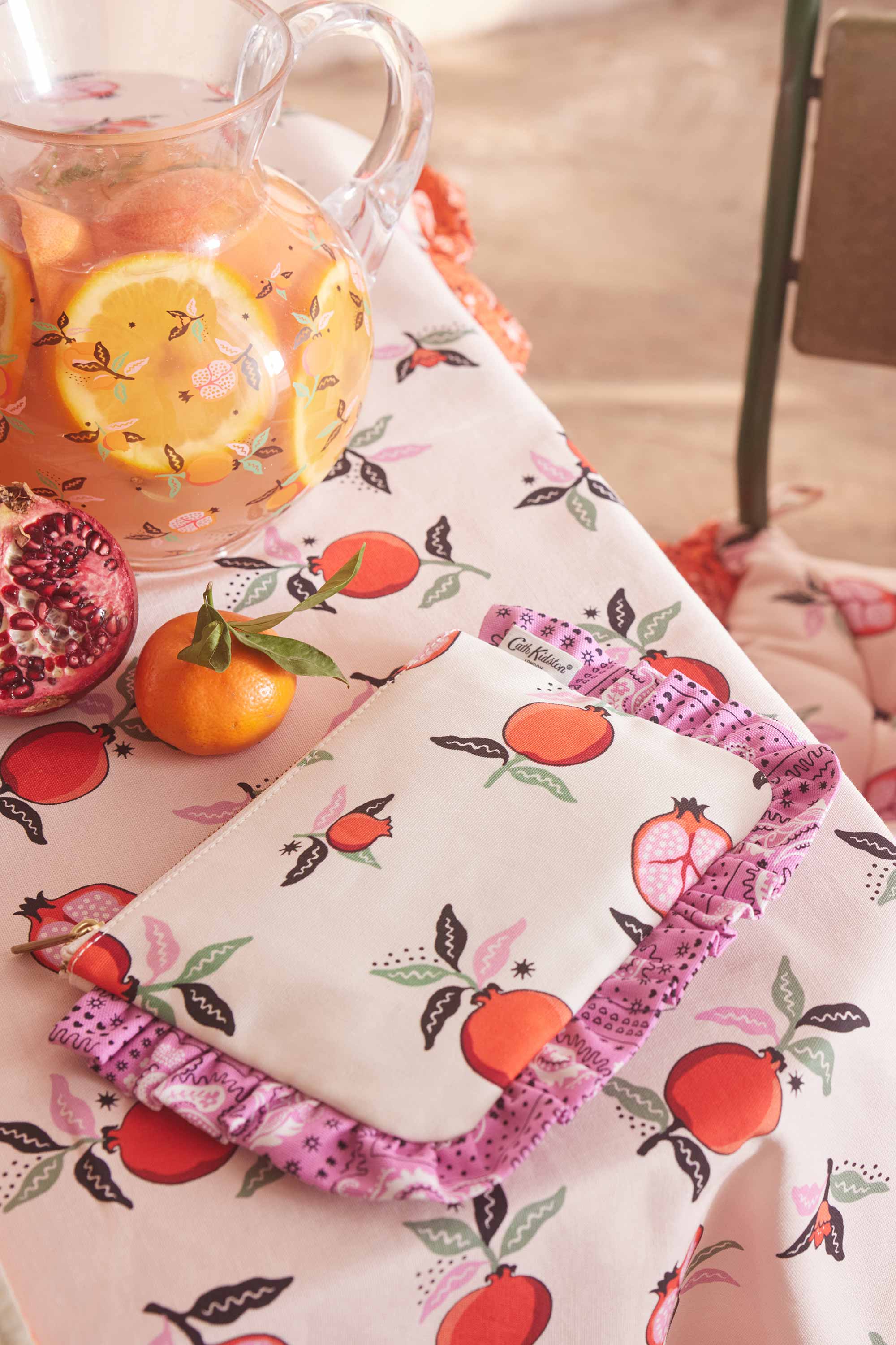 Pomegranate The Frilly Pouch