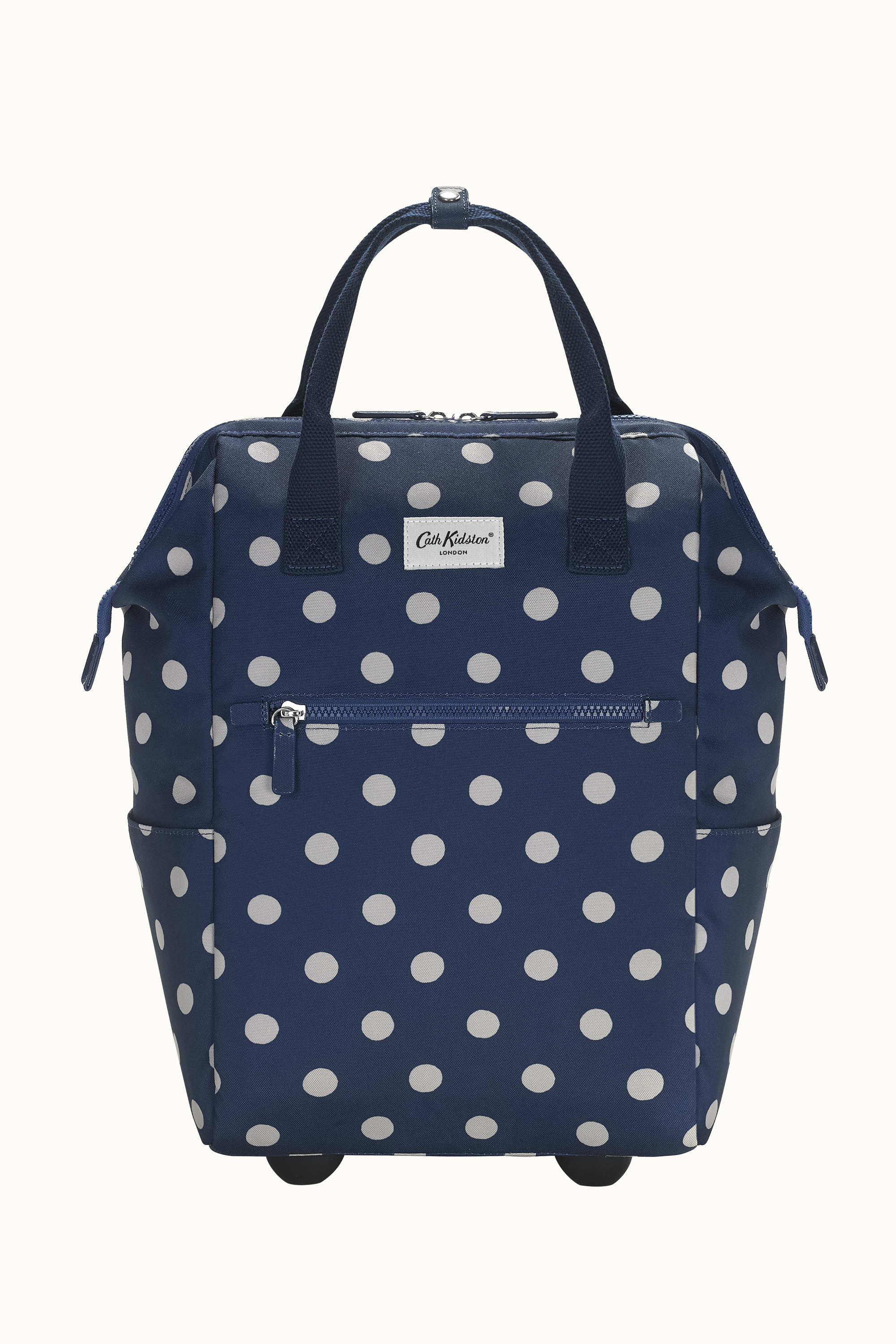 Button Spot Frame Wheeled Backpack