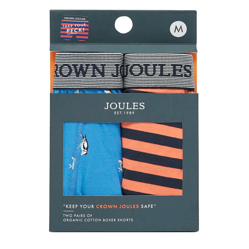 Joules Mens Crown Joules Underwear 2 Pk