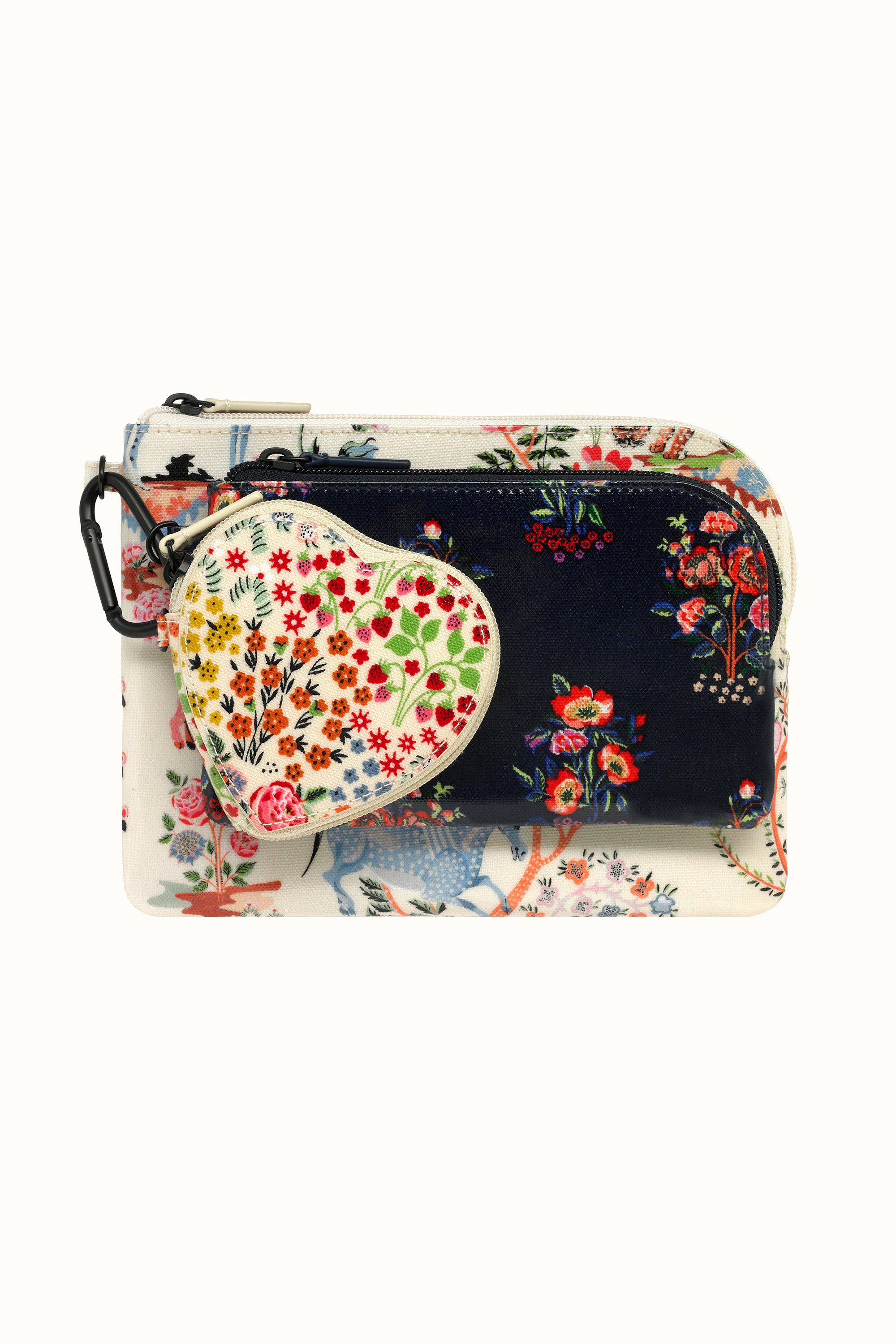 Painted Kingdom Set of 3 Pouches