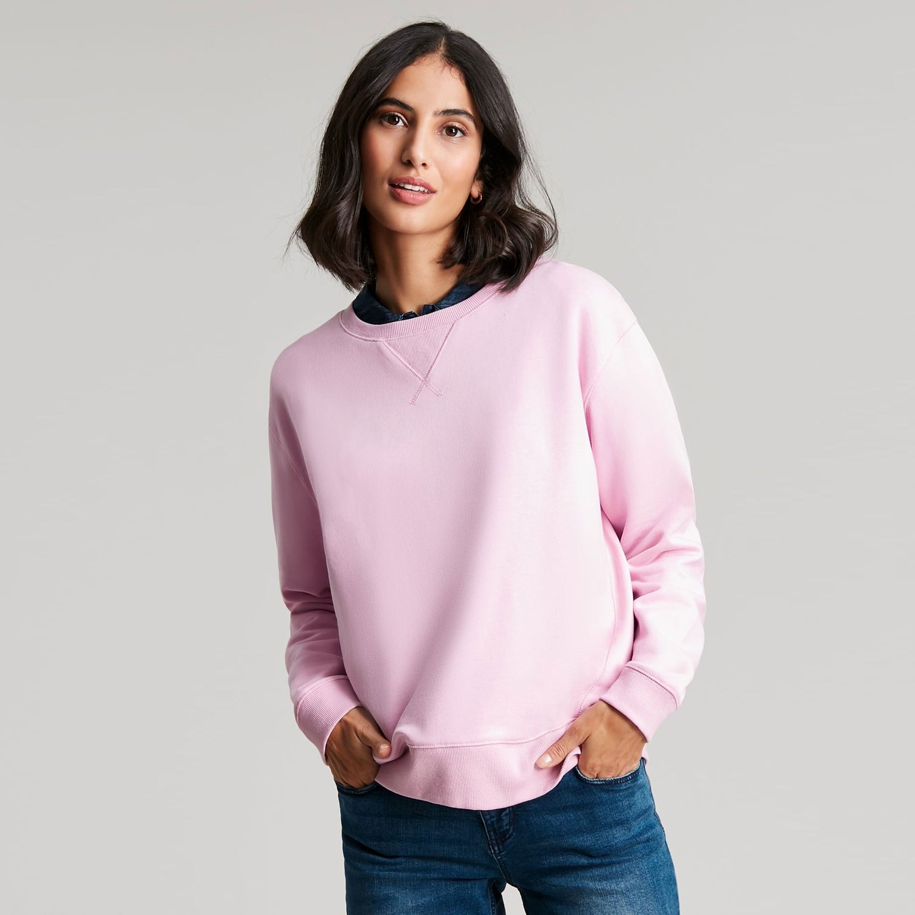 Joules Ladies Monique Crew Neck Sweatshirt