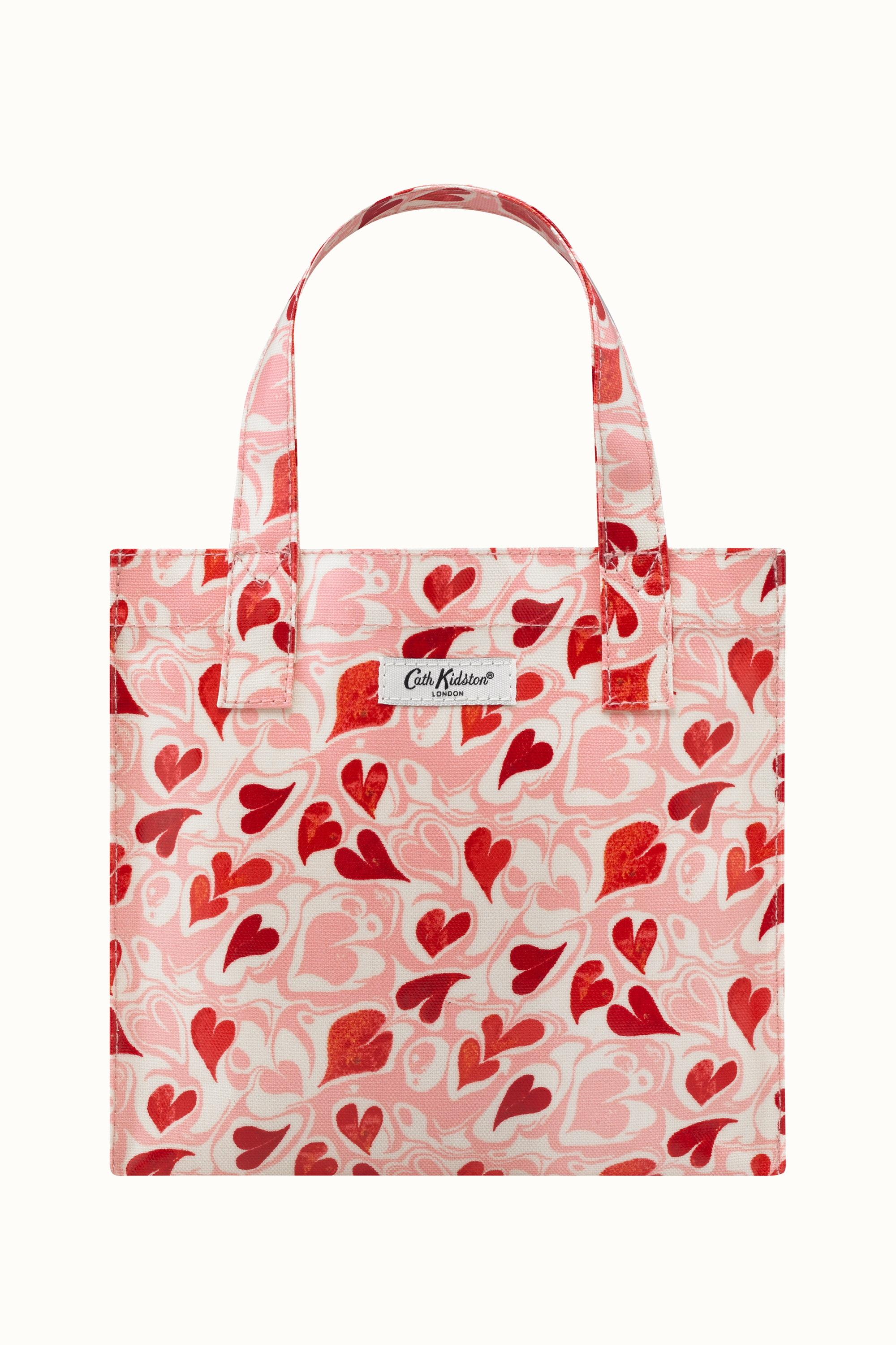 Marble Hearts Ditsy Small Bookbag