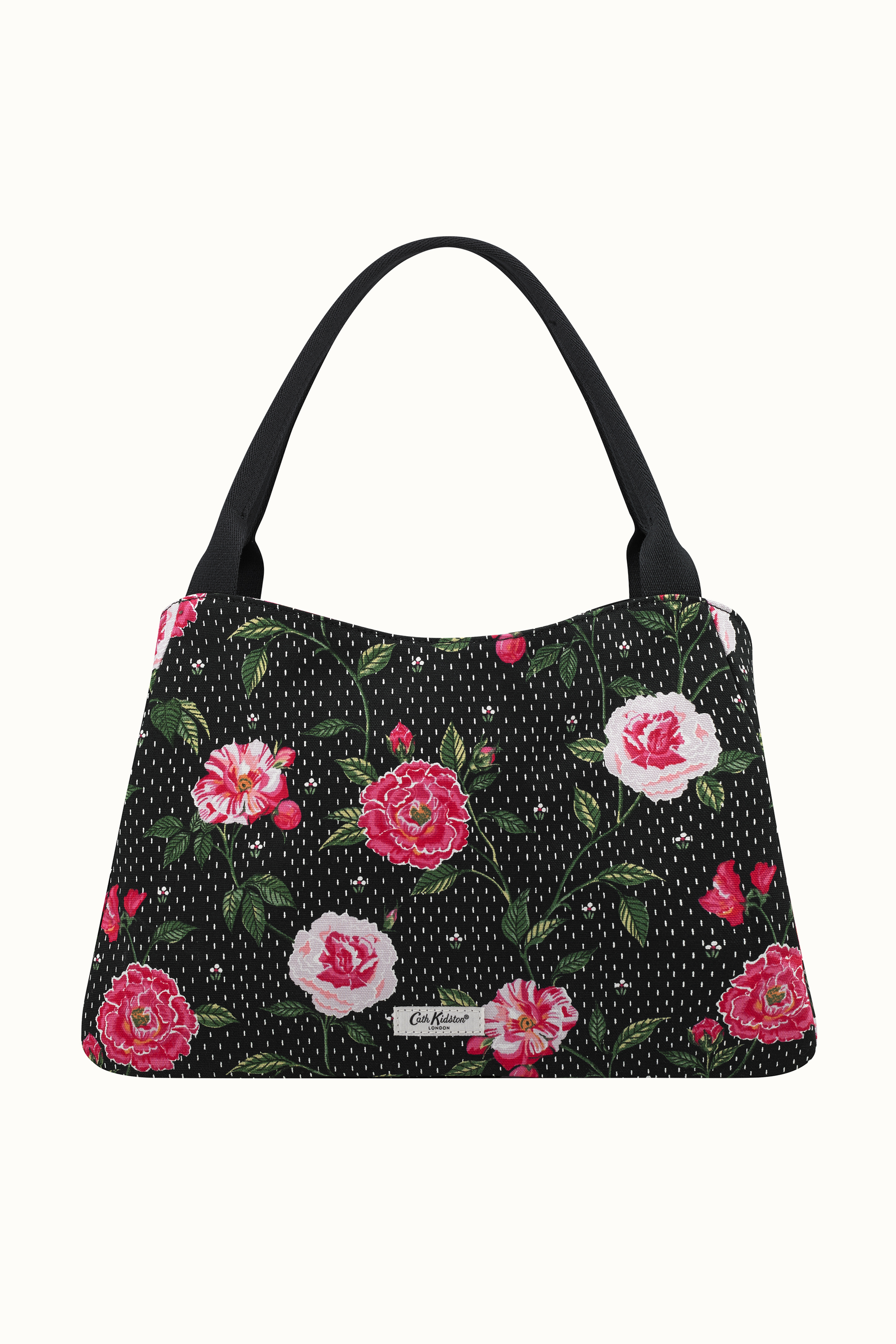 Tea Rose Black The New Day Bag