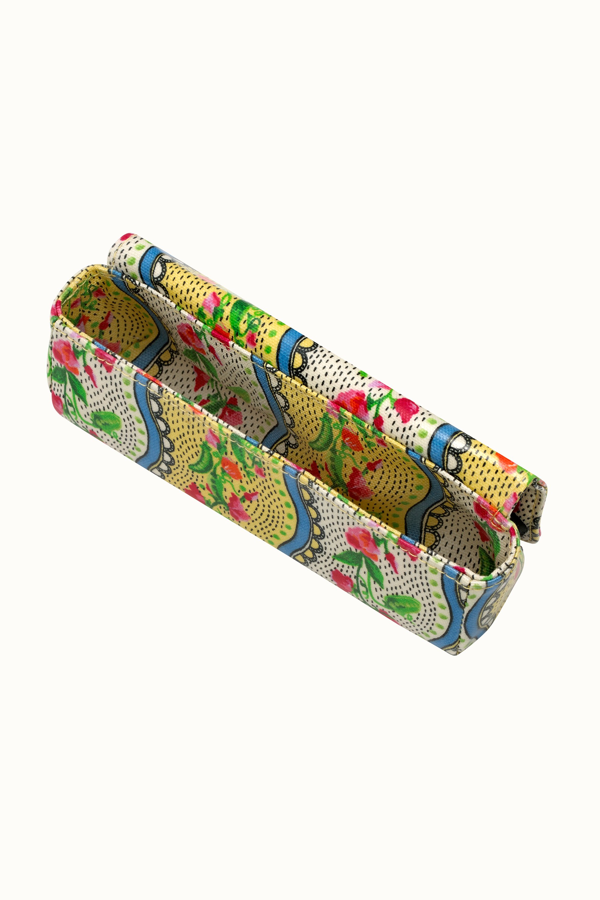 Sweet Pea Stripe Small Glasses Case