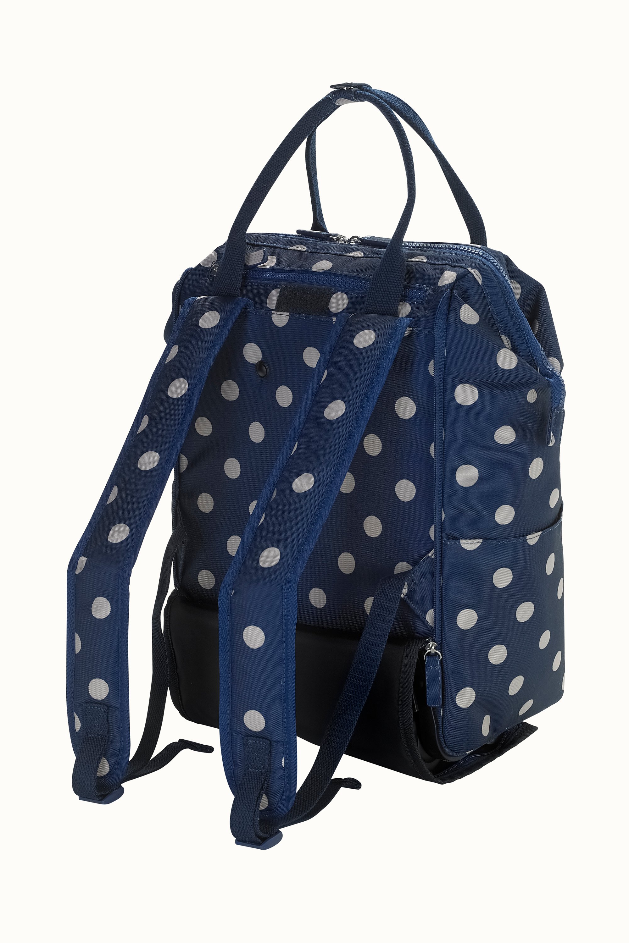 Button Spot Frame Wheeled Backpack