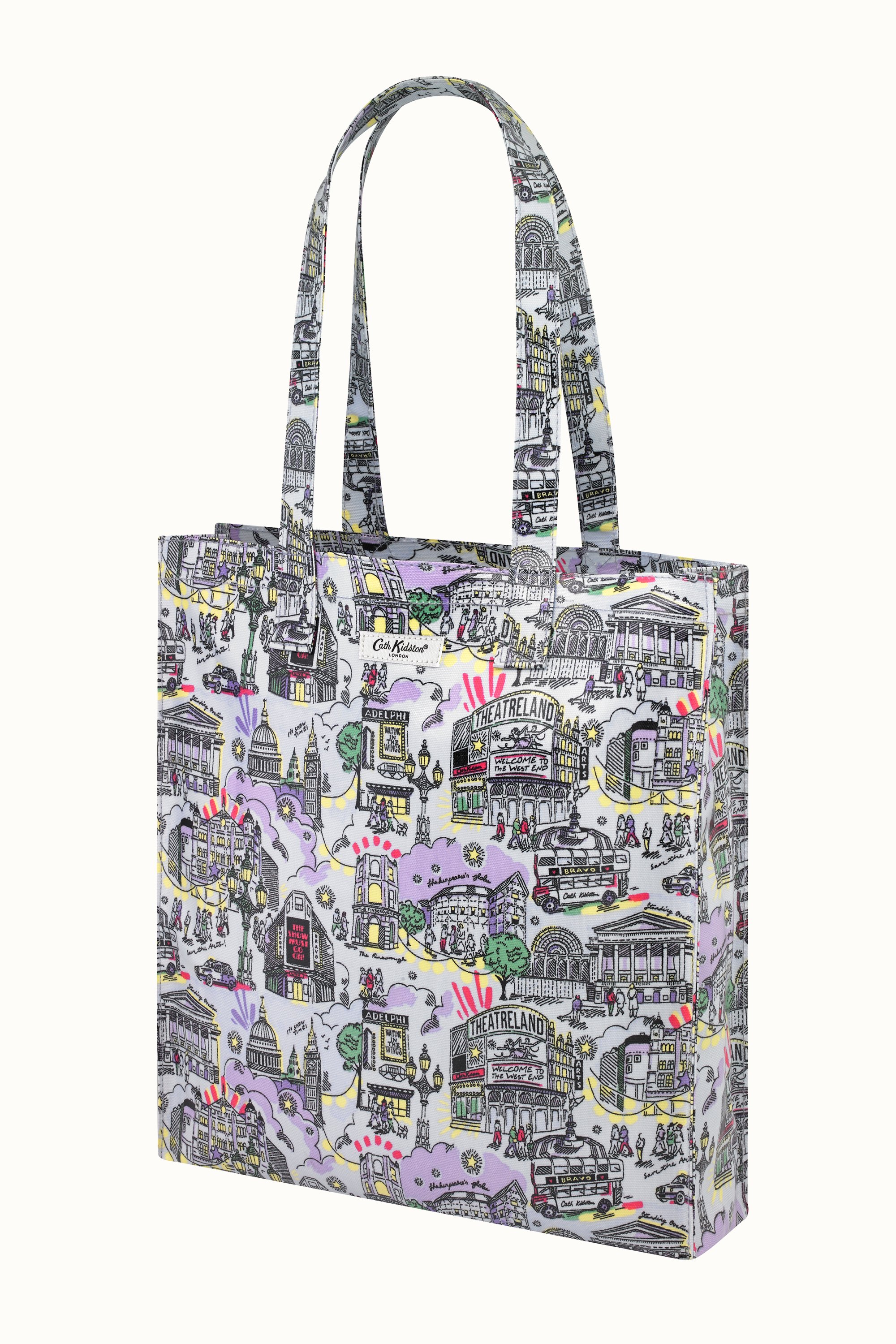 London West End Small Shiny Bookbag