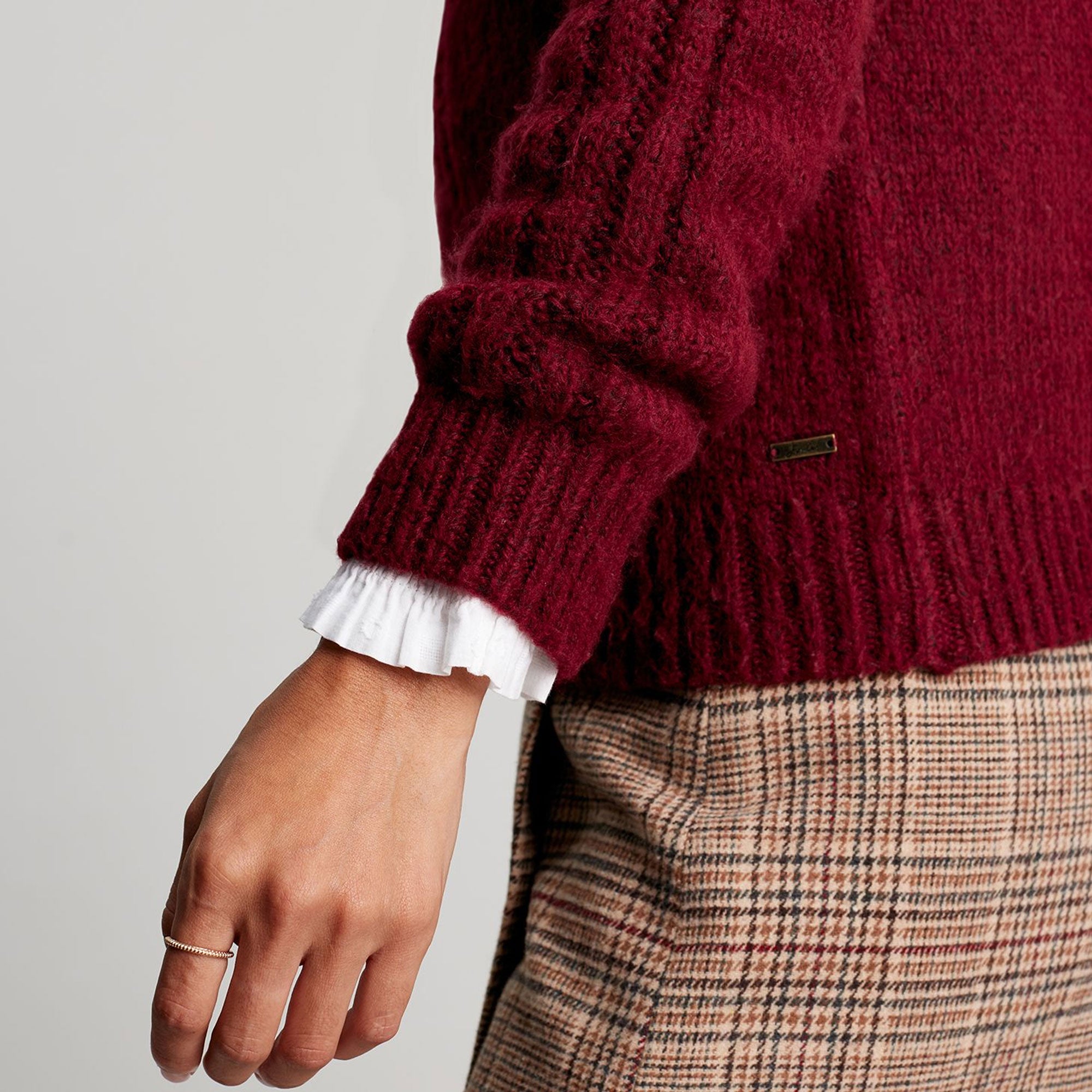 Joules Ladies Isabella Chunky Pointelle Jumper