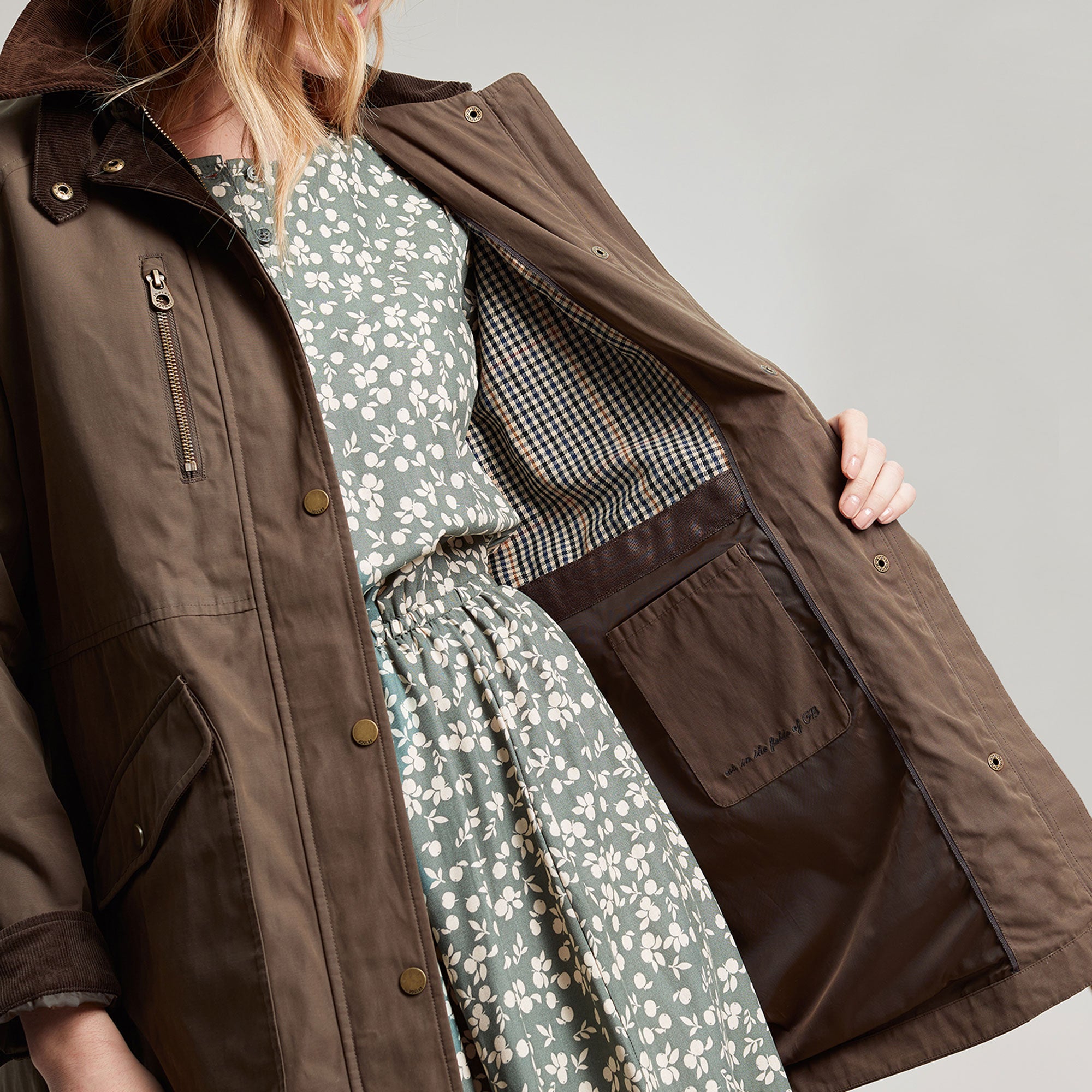 Joules Ladies Montford Waxed Coat