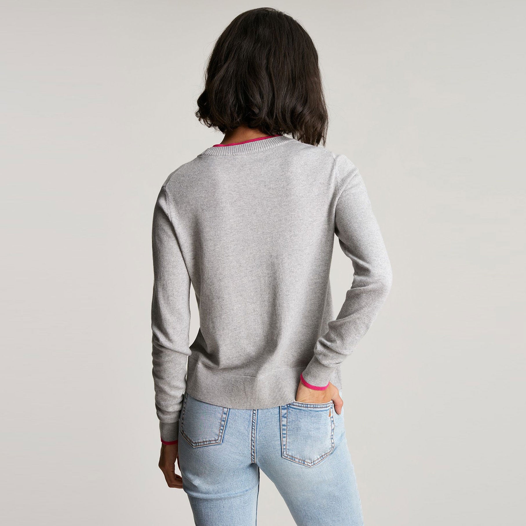 Joules Ladies Mariella Festive Intarsia Jumper