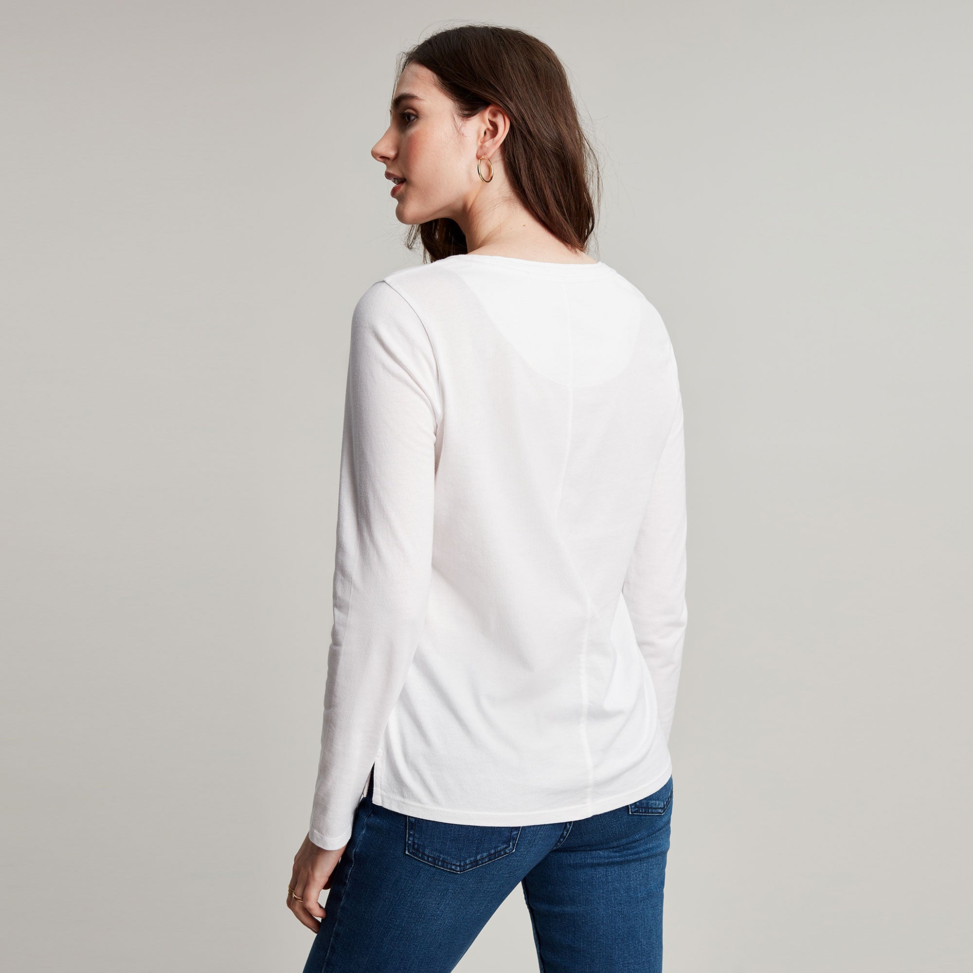 Joules Ladies Holly Crew Long Sleeve