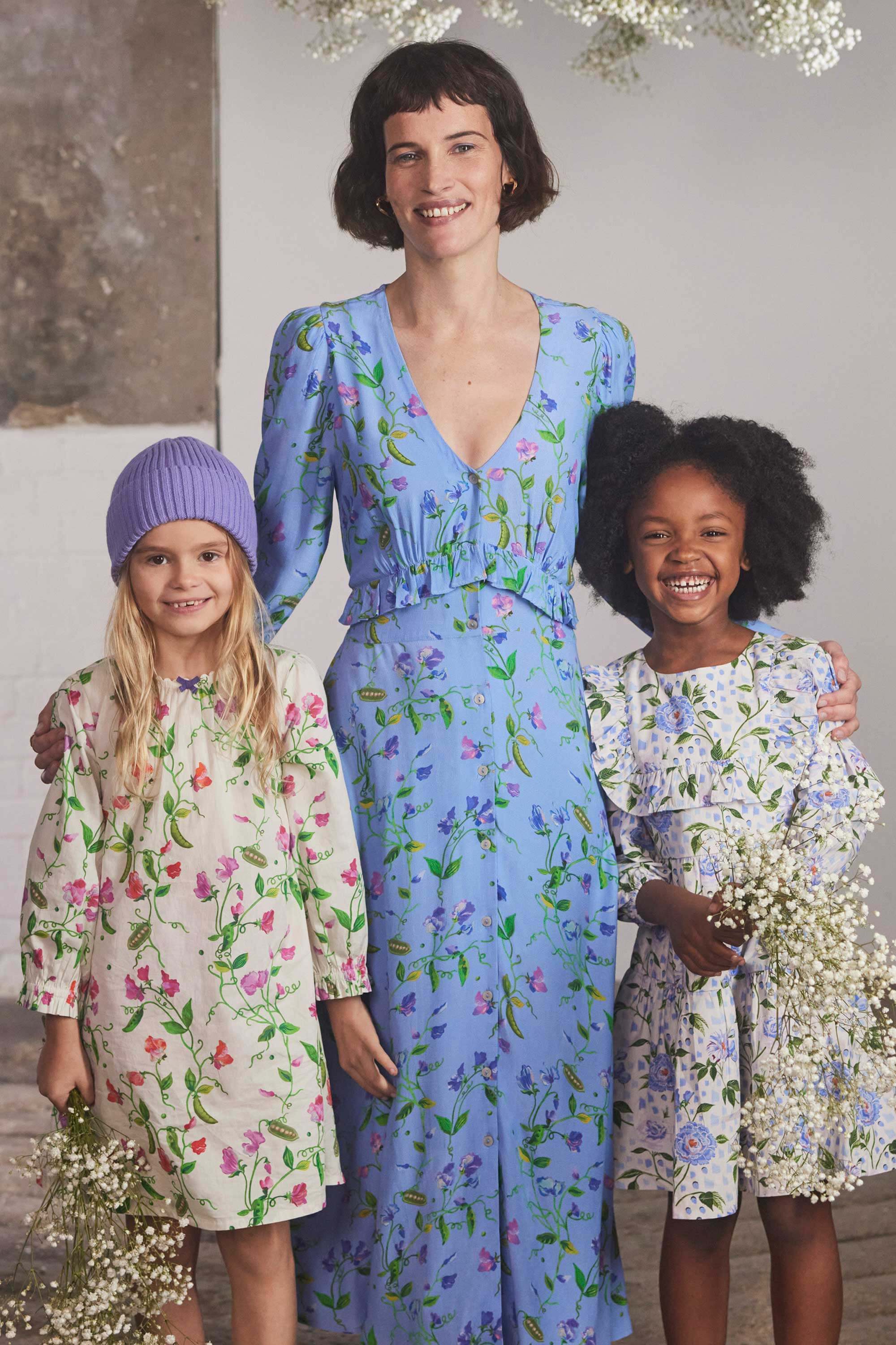 Sweet Pea Ruffle Tea Dress