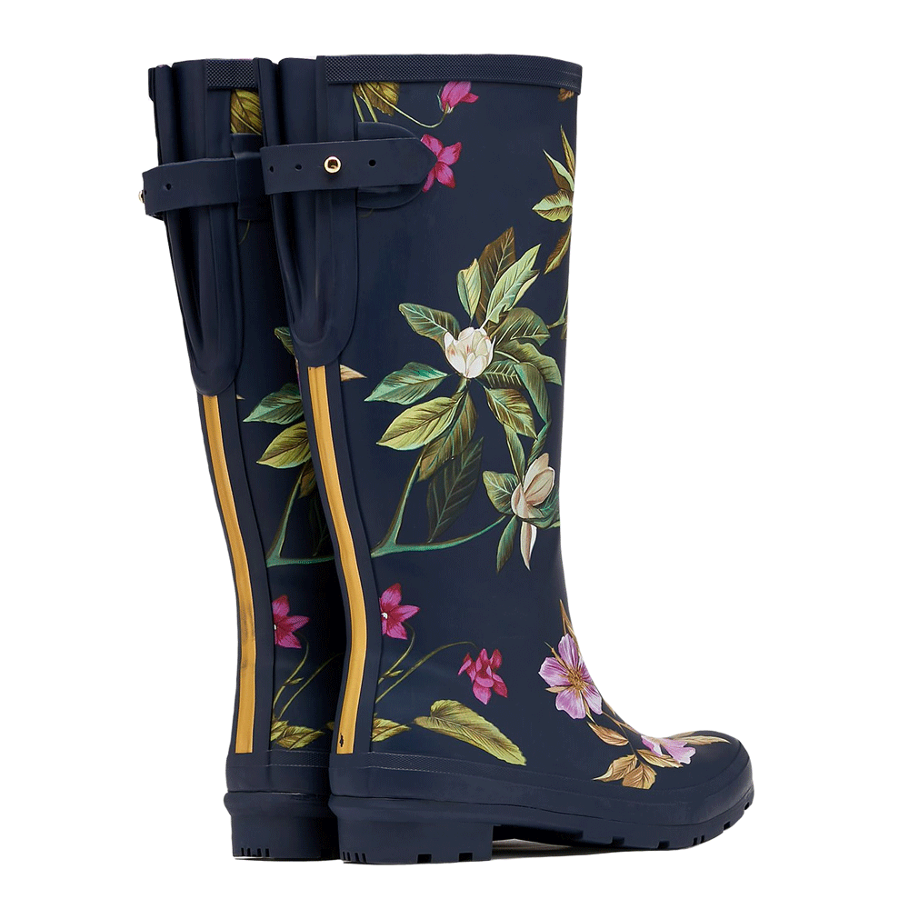 Joules Ladies Welly Print With Back Gusset