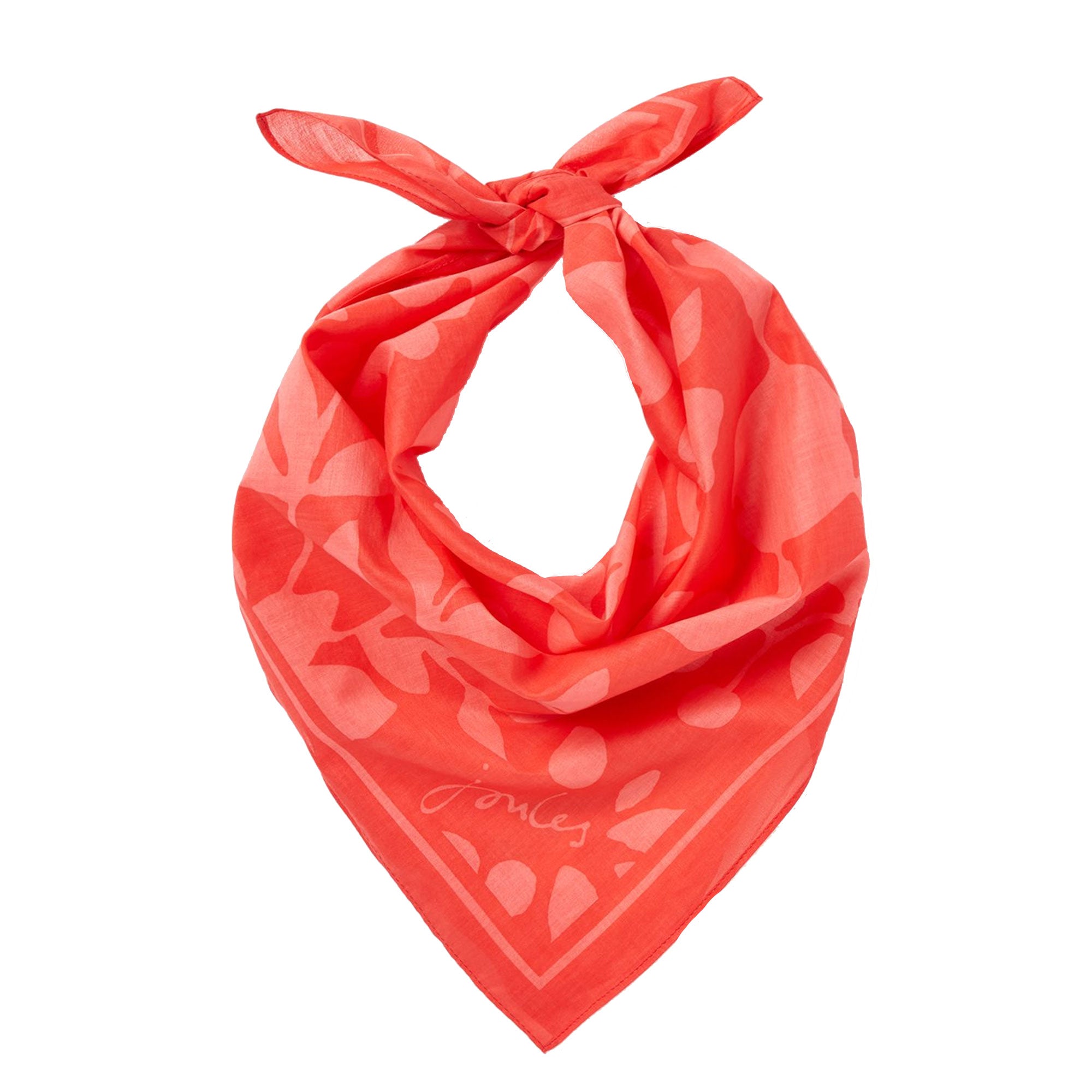 Joules Ladies Parlow Cotton Square Scarf