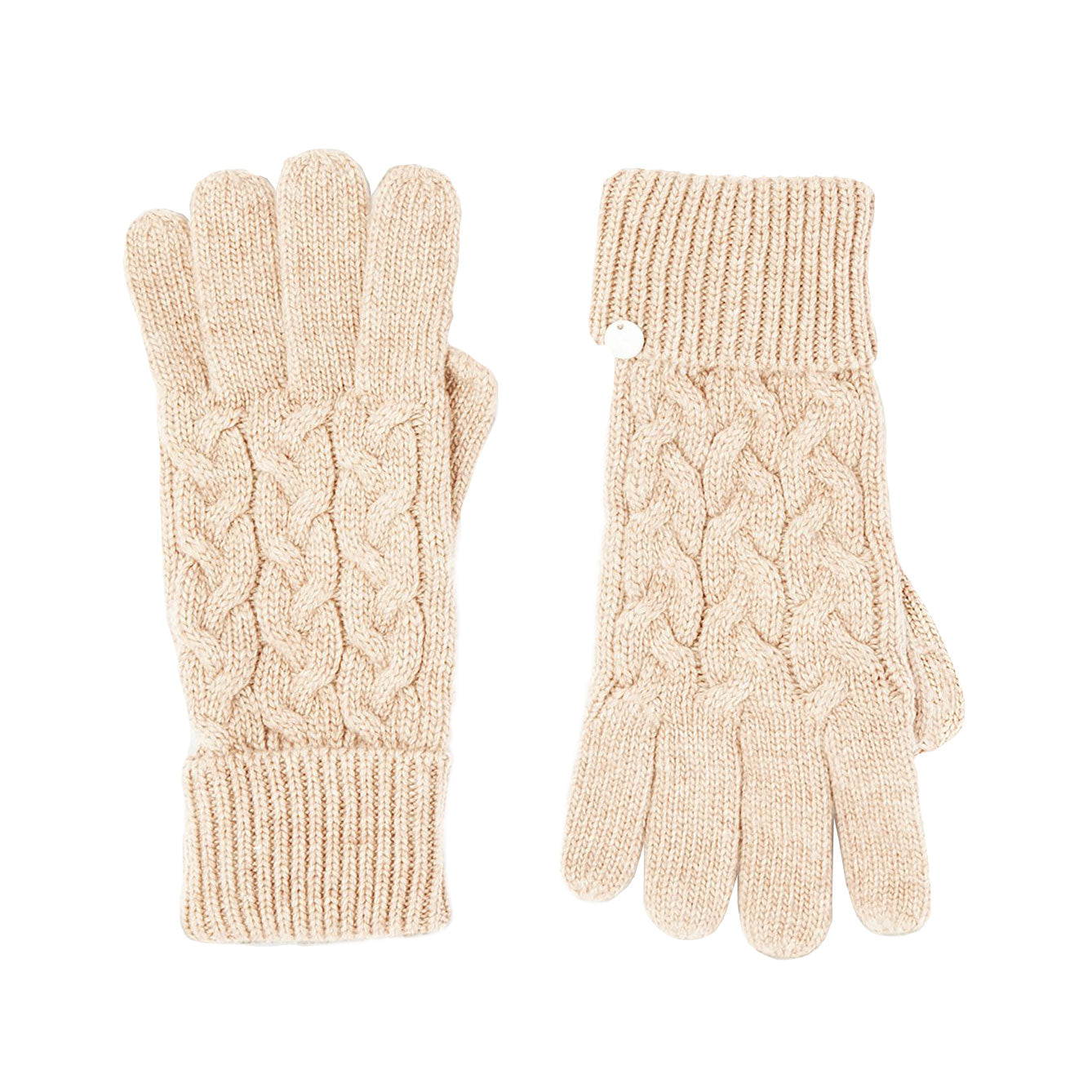 Joules Ladies Elena Cable Knit Gloves