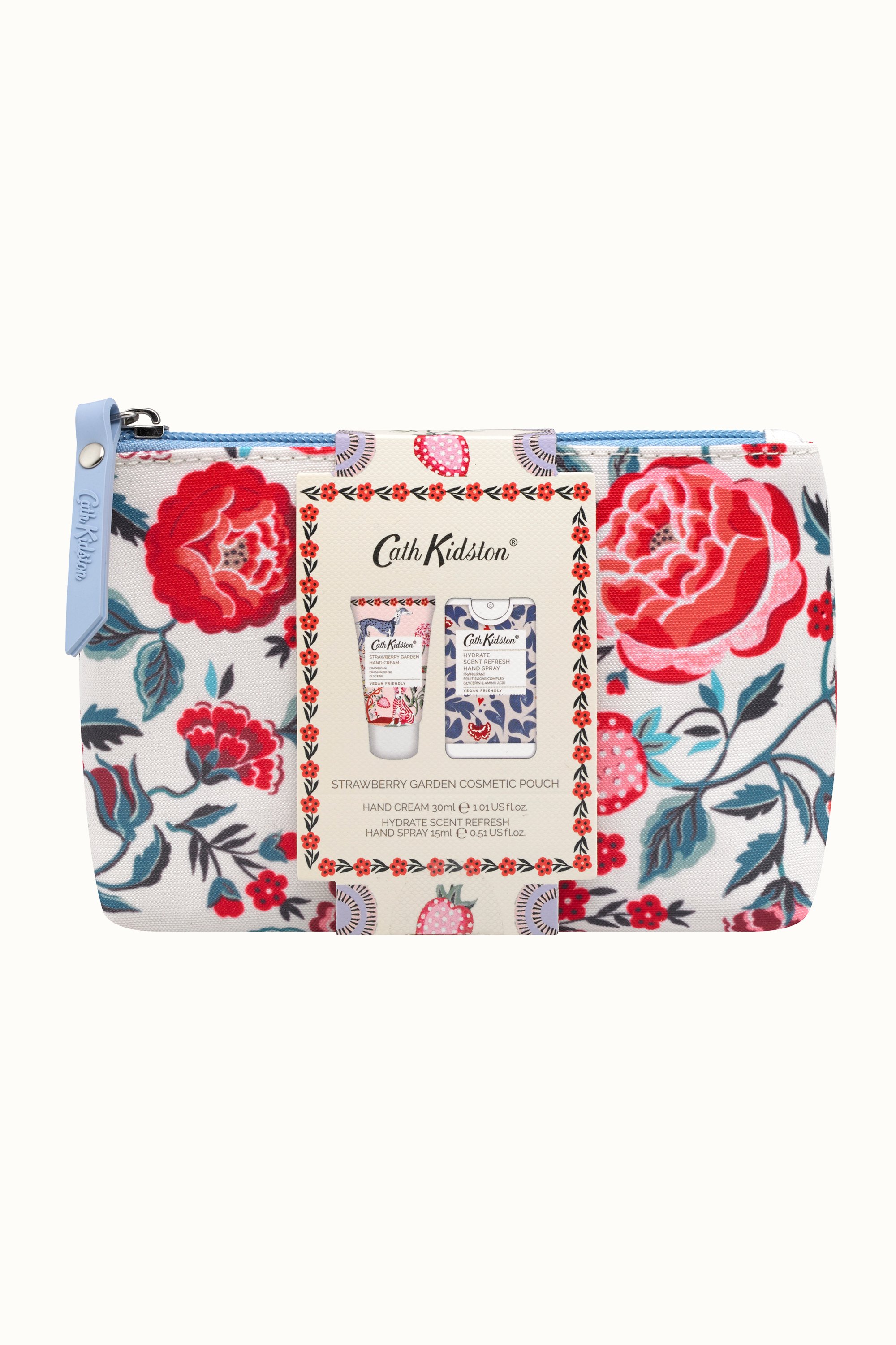 Strawberry Garden Hand Sanitiser & Cream Gift Set