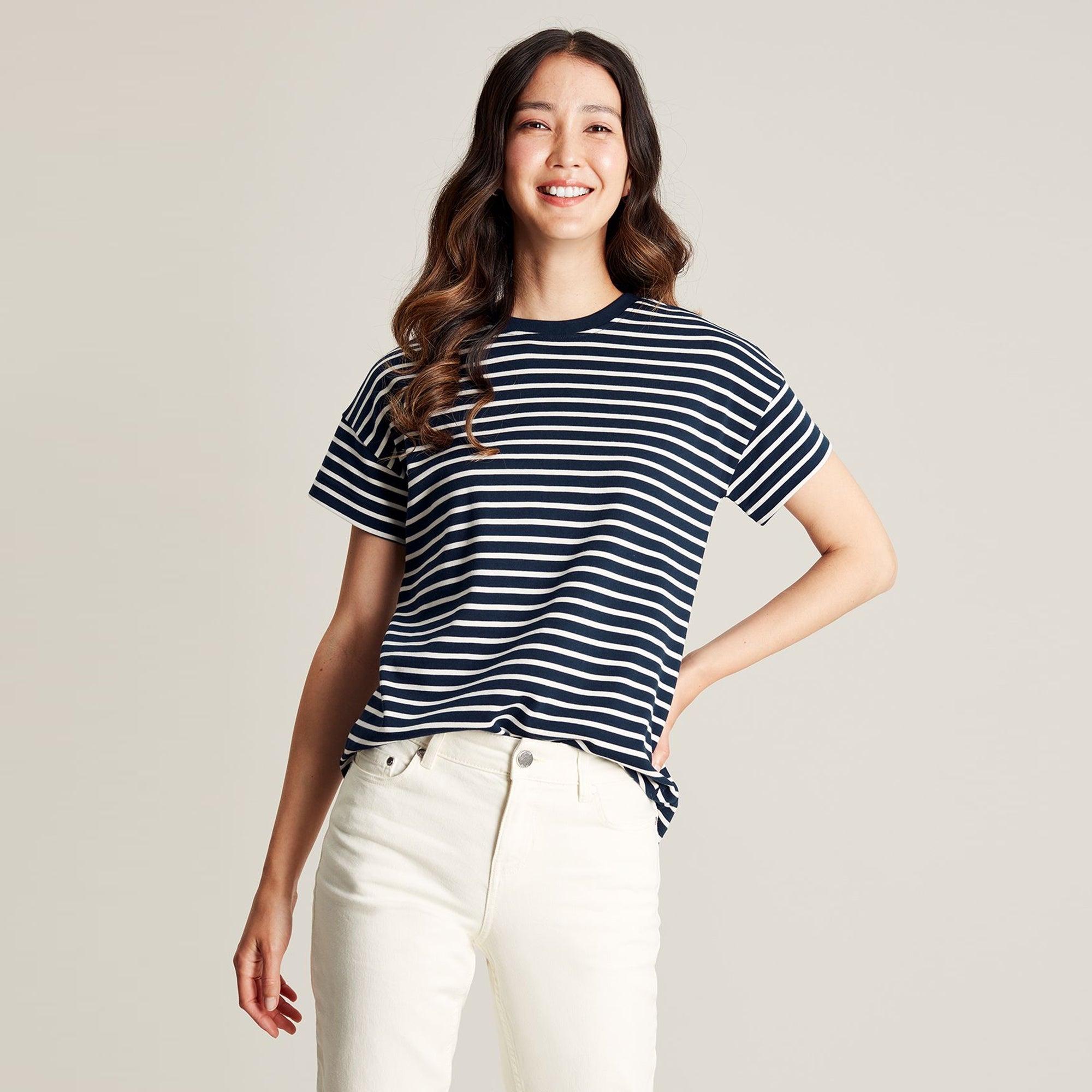 Joules Ladies Striped Macey Top