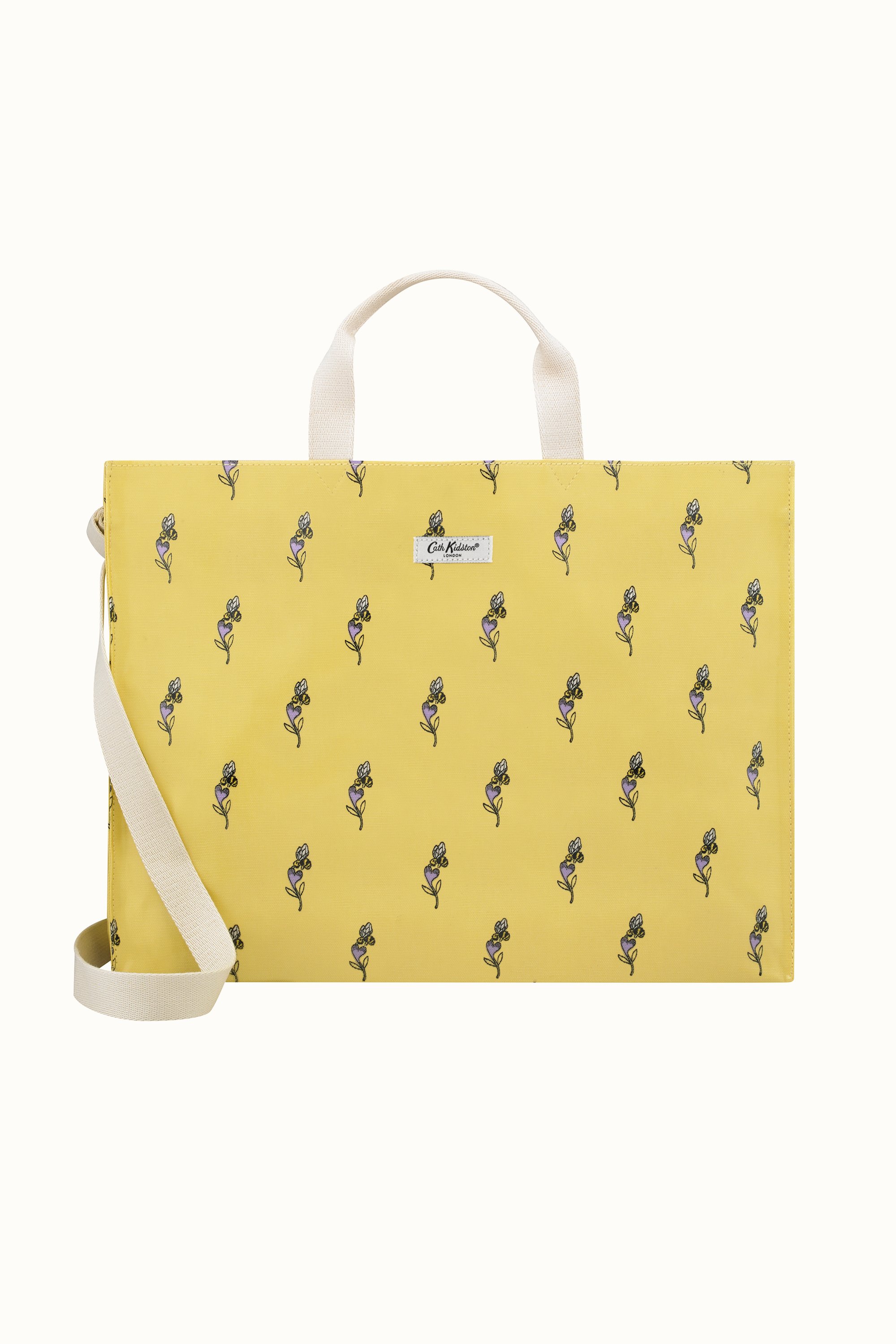 Bee & Heart Strappy Carryall