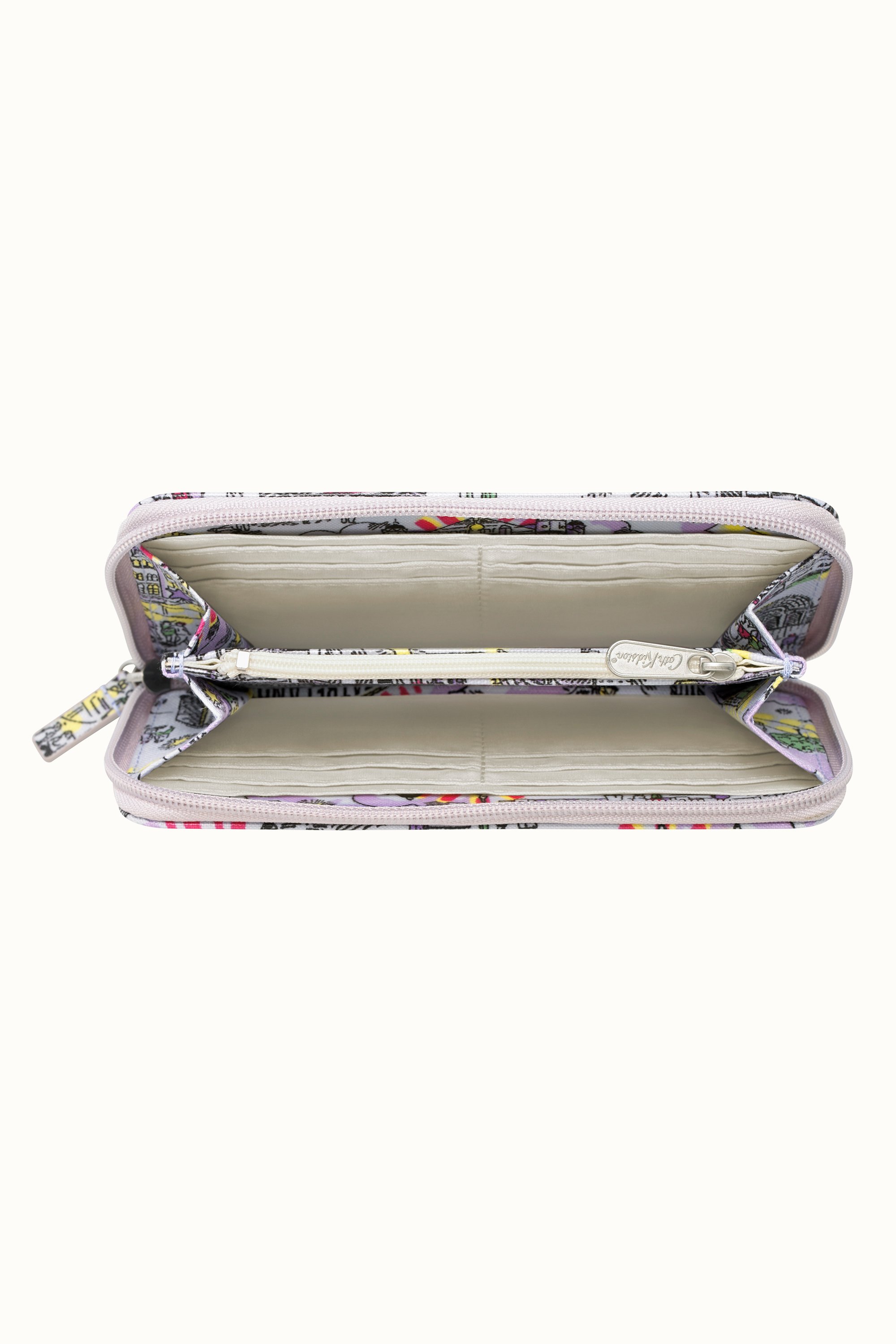 London West End Small Continental Zip Wallet