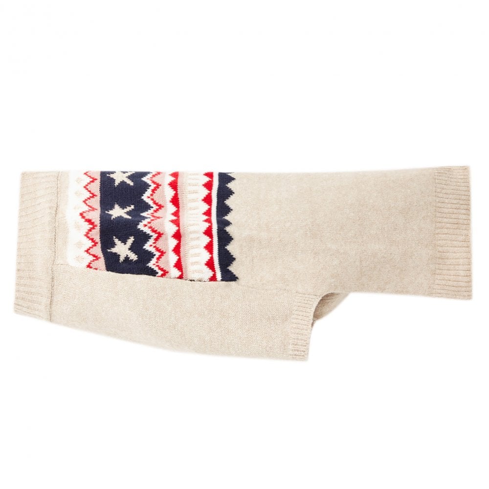 Joules Fairsle Knit Jumper for Dogs