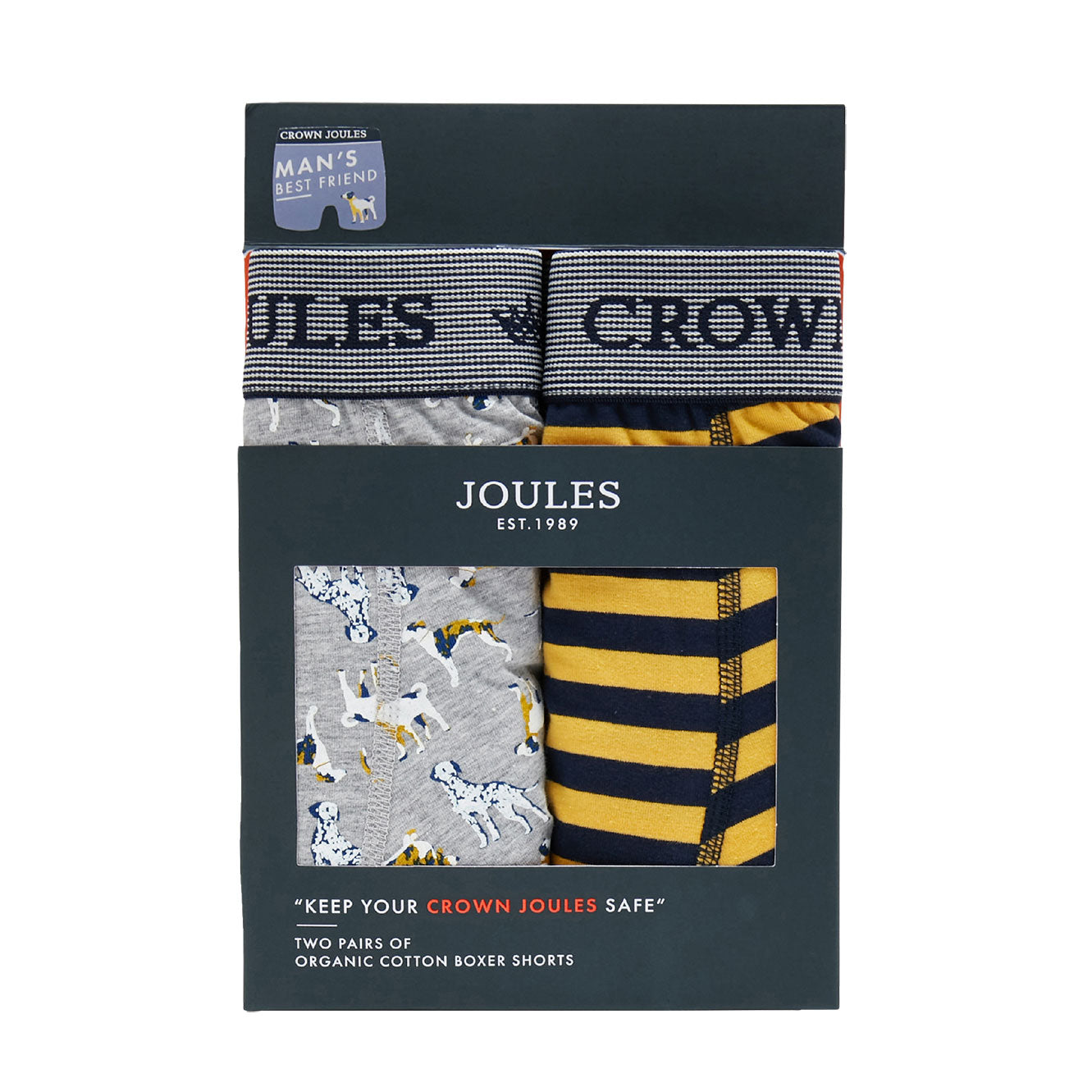 Joules Mens Crown Joules Underwear 2 Pk