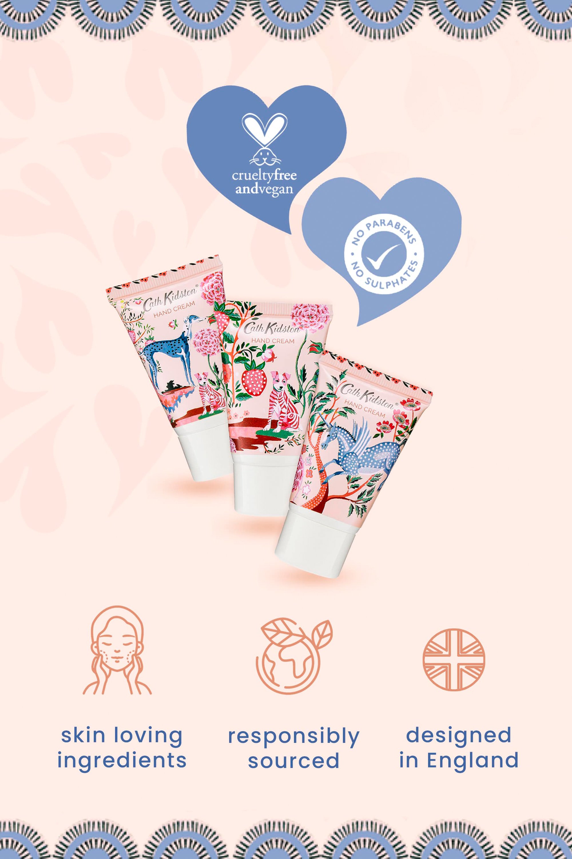 Painted Kingdom Handcream Trio