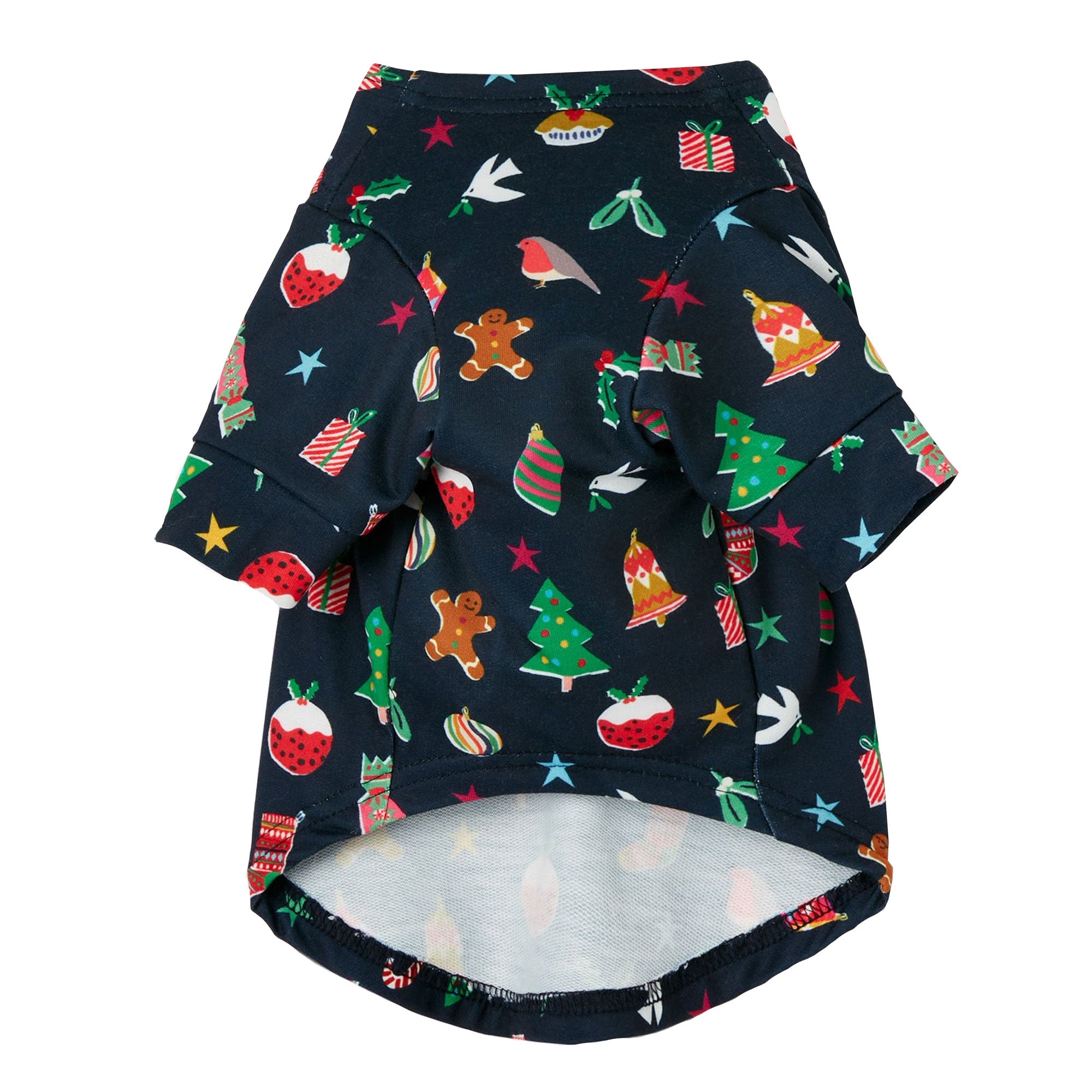 Joules Bauble Festive Christmas Family Print Dog Pj's