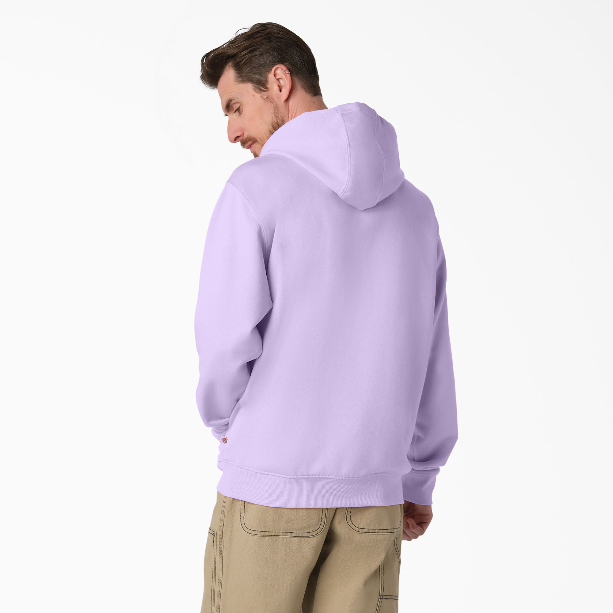 Fleece Embroidered Chest Logo Hoodie