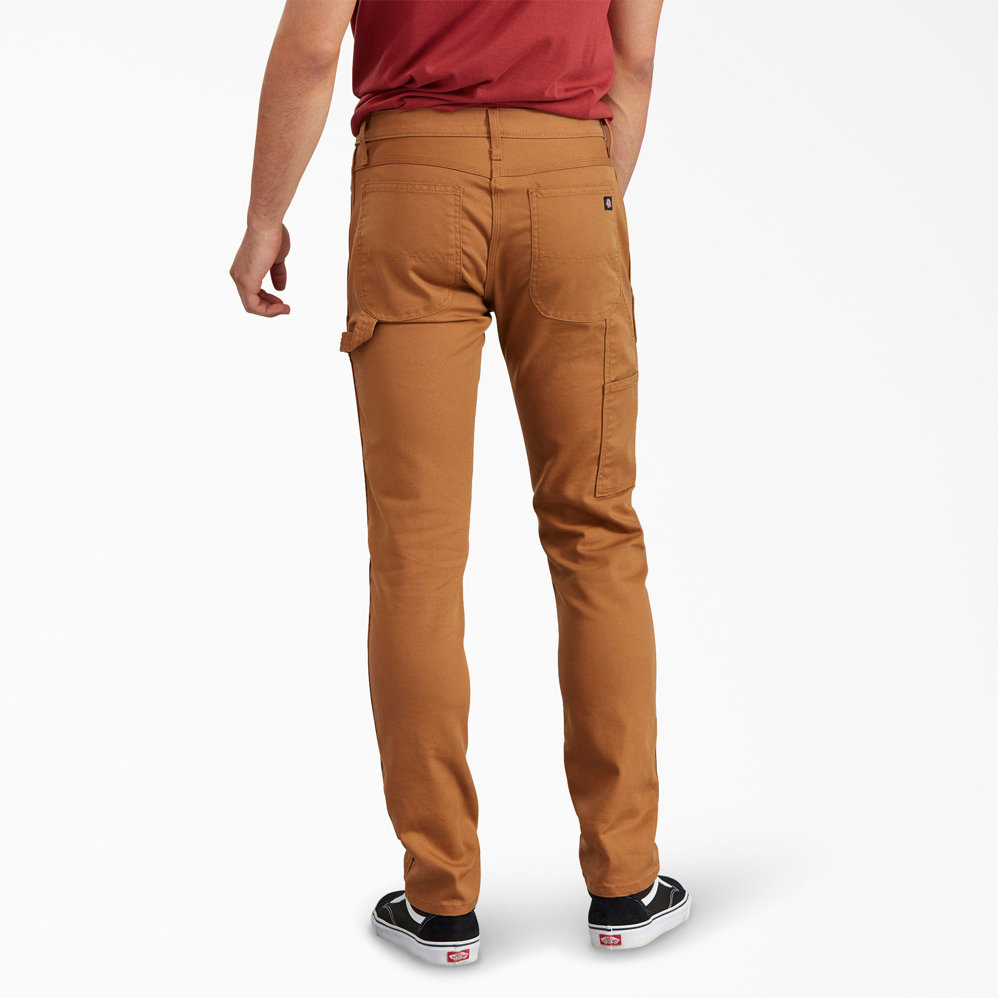 Slim Fit Tapered Leg Carpenter Duck Pants