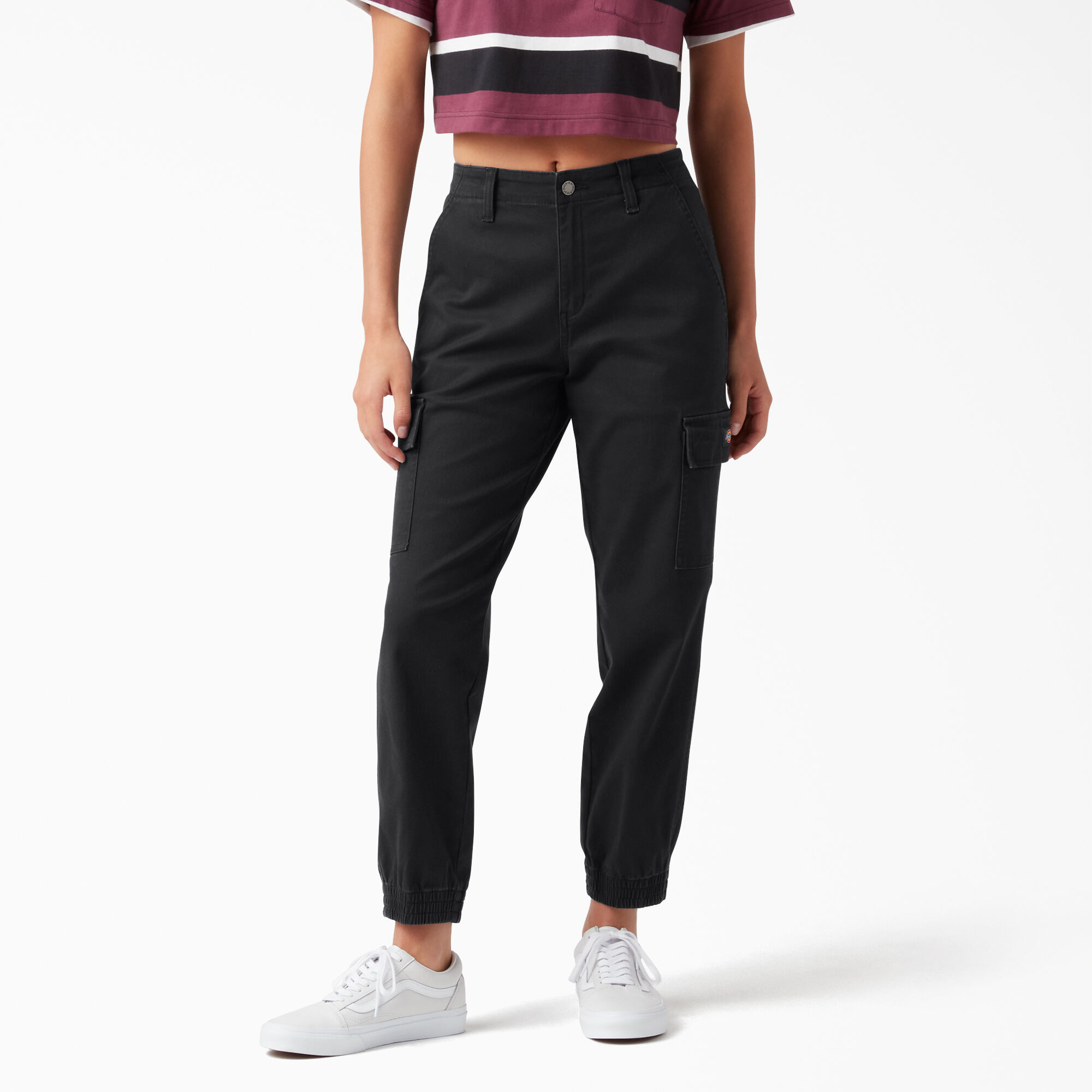 Women's Plus High Rise Fit Cargo Pants