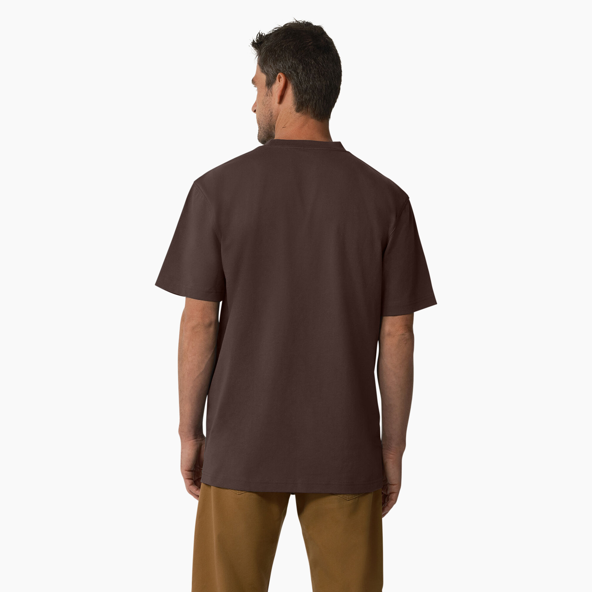 Short Sleeve Tri-Color Logo Graphic T-Shirt