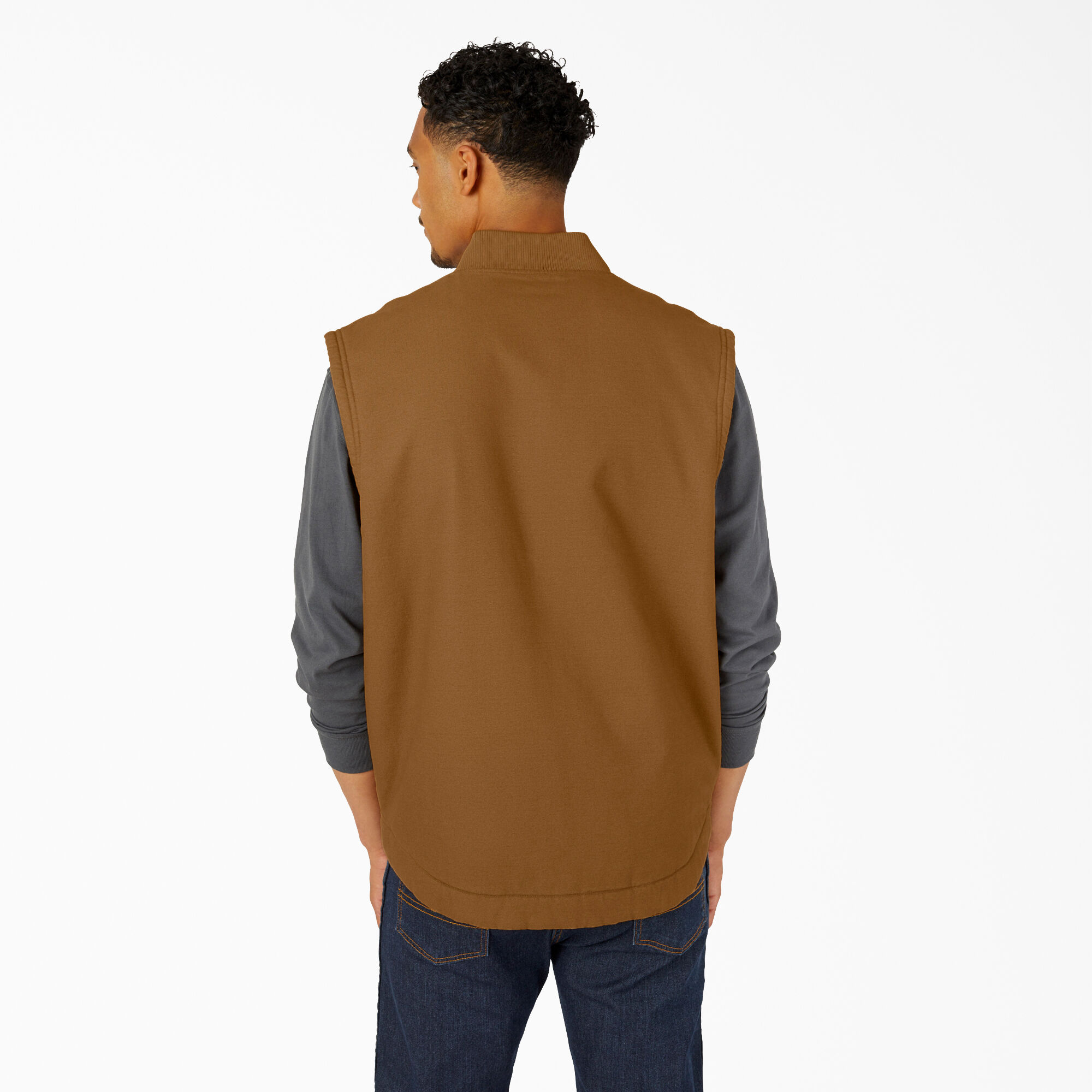 High Pile Fleece Lined Duck Vest