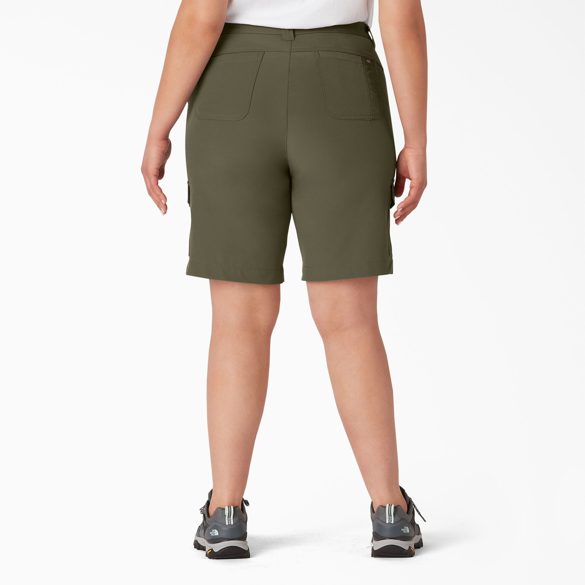 Women's Plus Cooling Slim Fit Cargo Shorts, 10