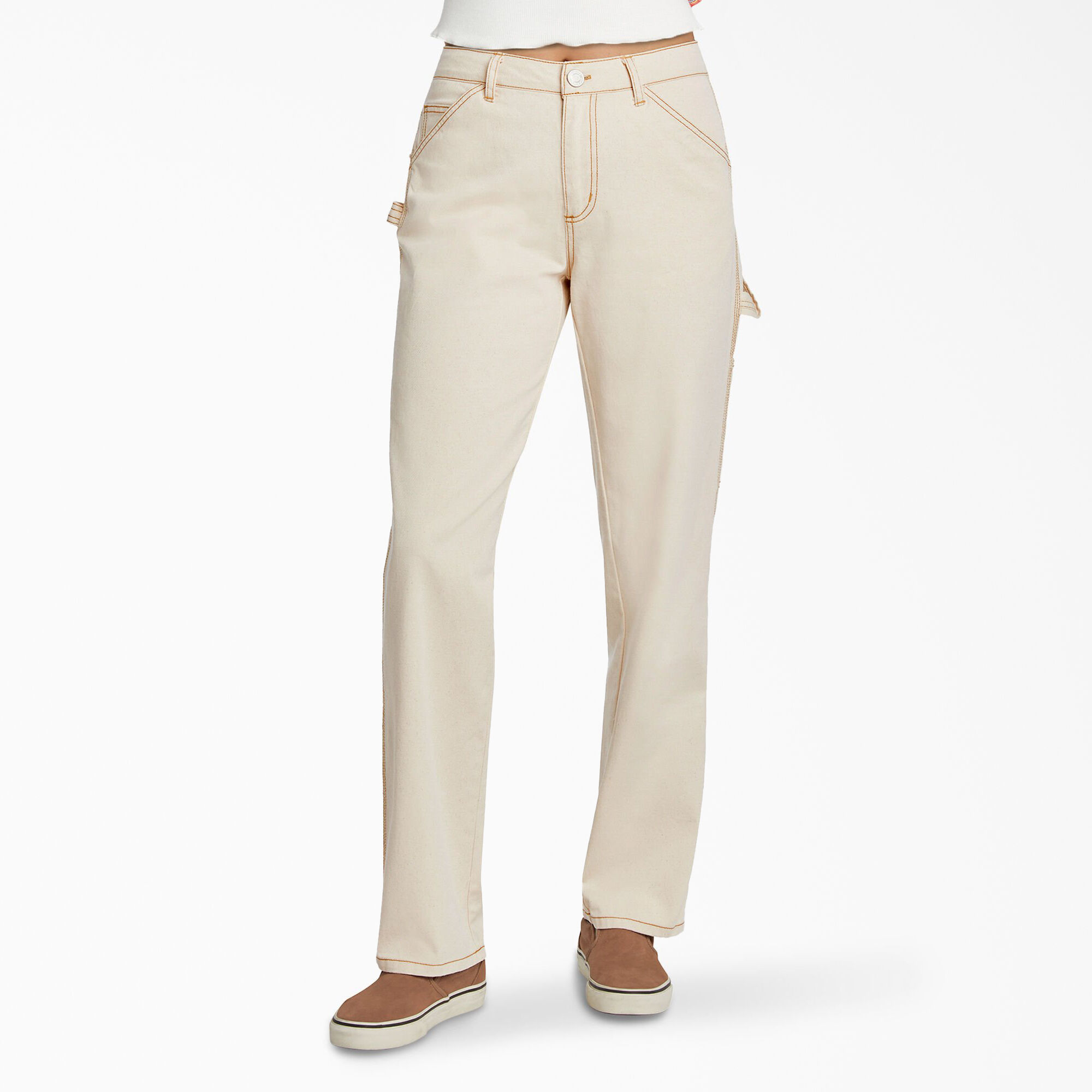 Dickies Girl Juniors' Relaxed Fit Carpenter Pants