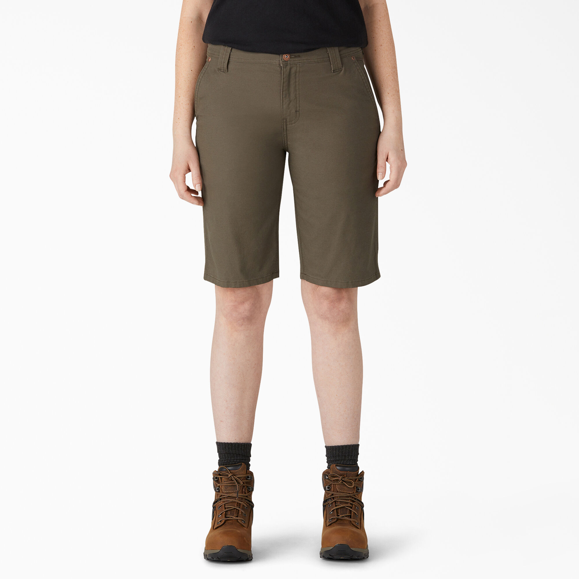 Women's Relaxed Fit Duck Carpenter Shorts, 11