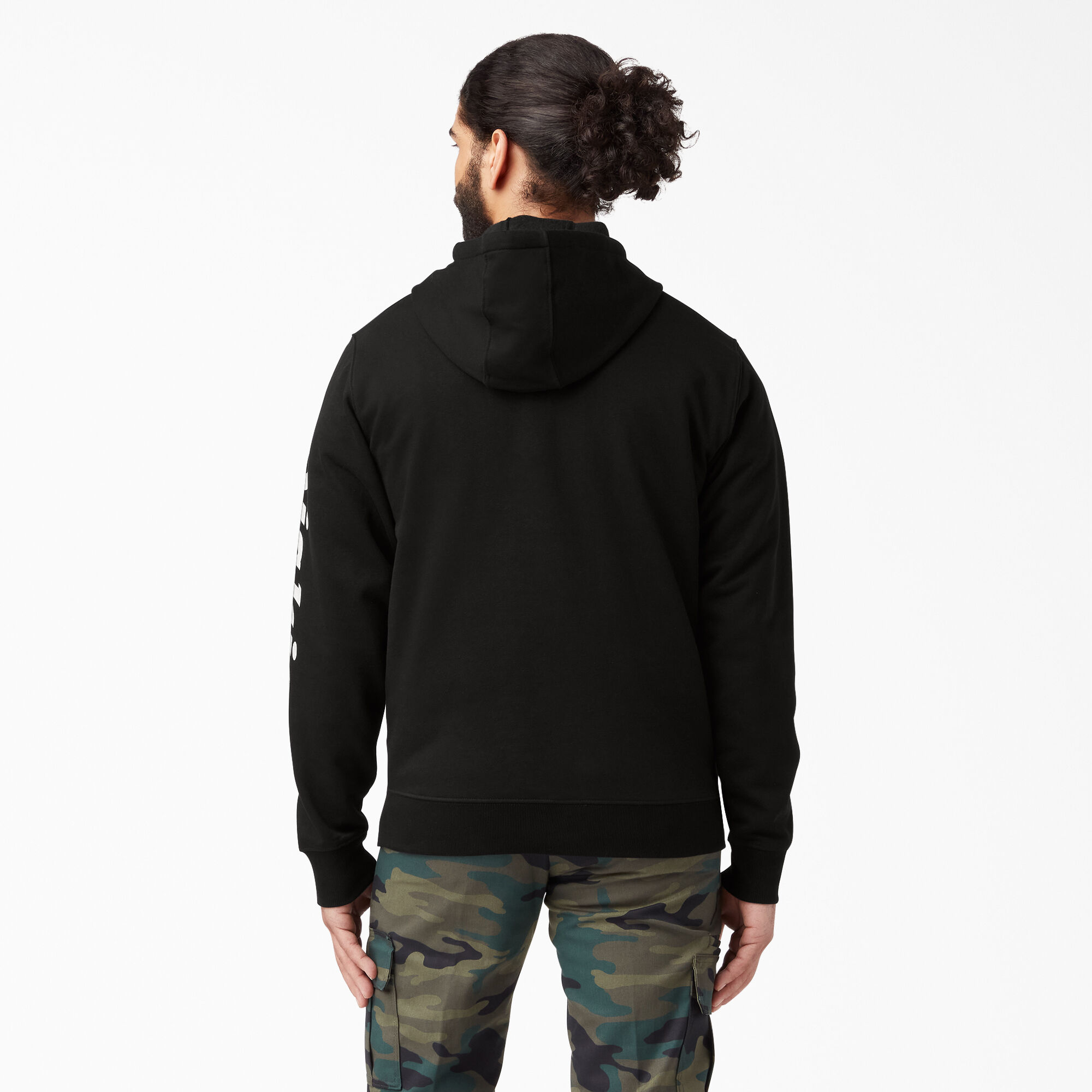 Logo Sleeve Fleece Hoodie